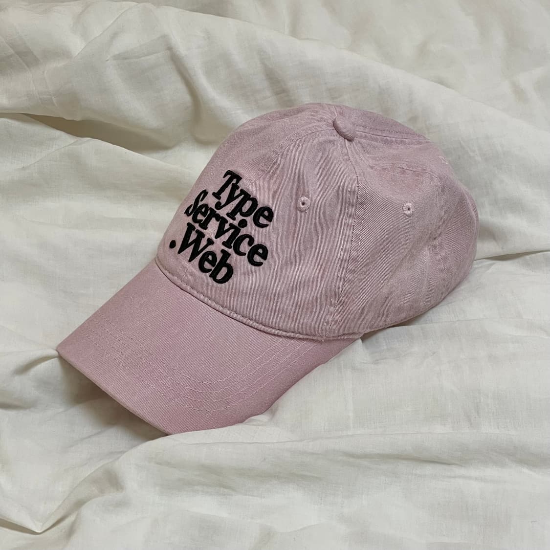 타입서비스 볼캡 라이트핑크 단종 한정 모자 상품이미지1
