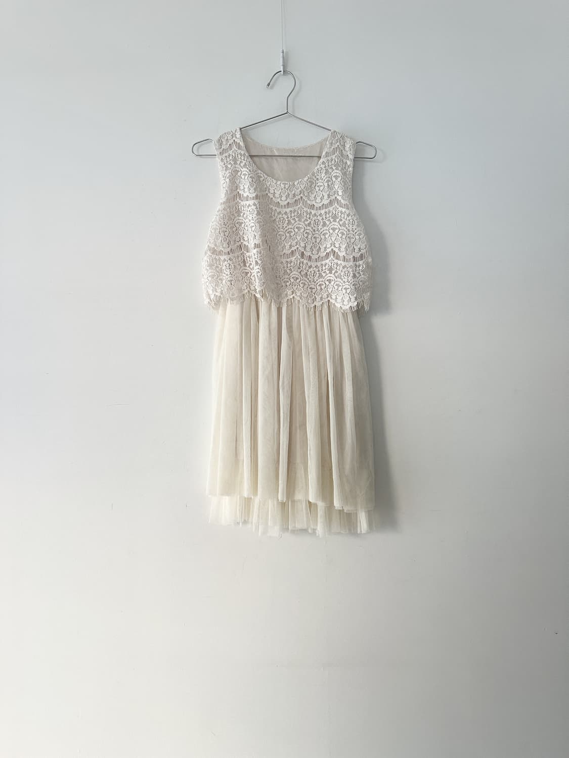 Pure mesh sleeveless blouse & ops  상품이미지4