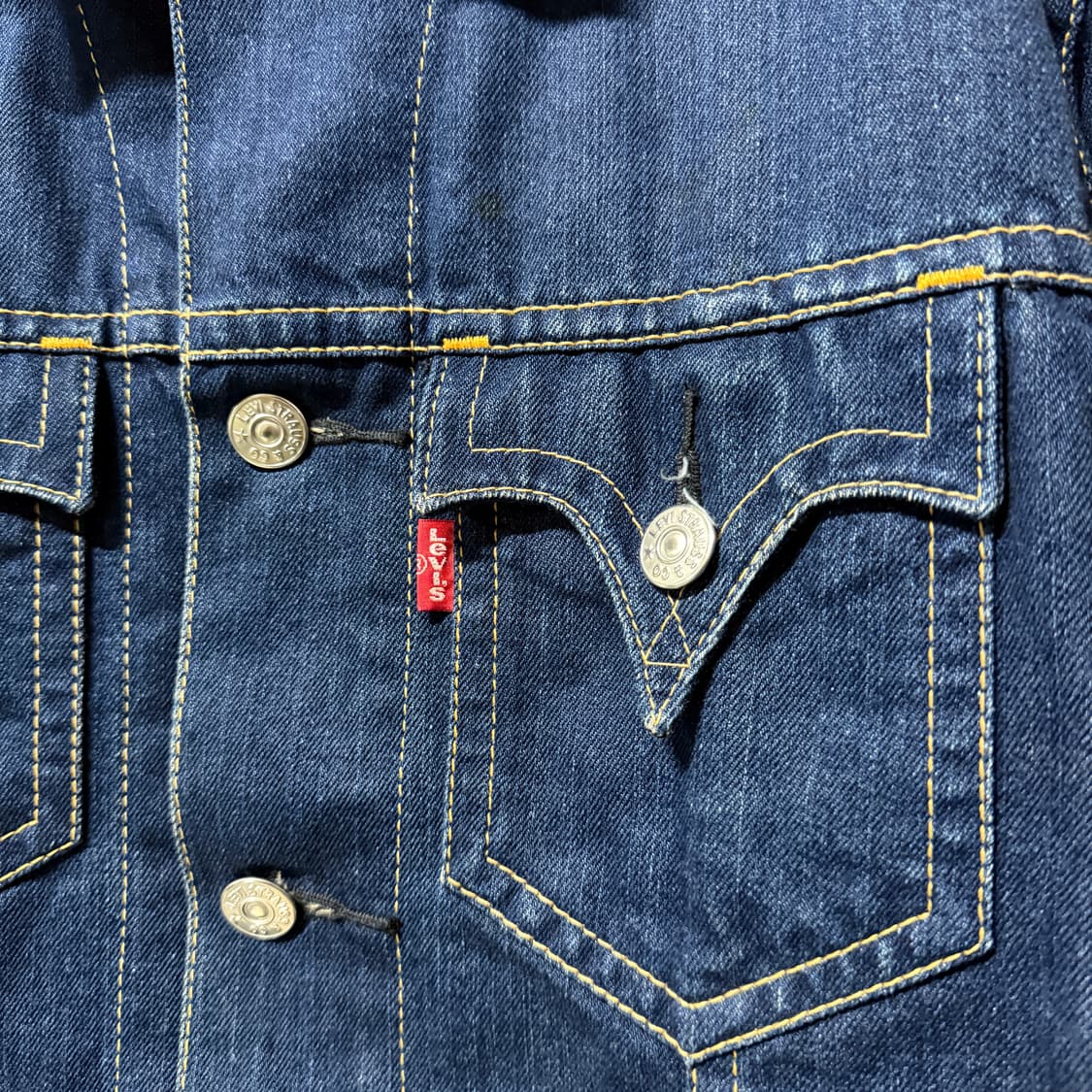 리바이스 오리지널 타입1 데님 트러커 자켓 상품이미지5