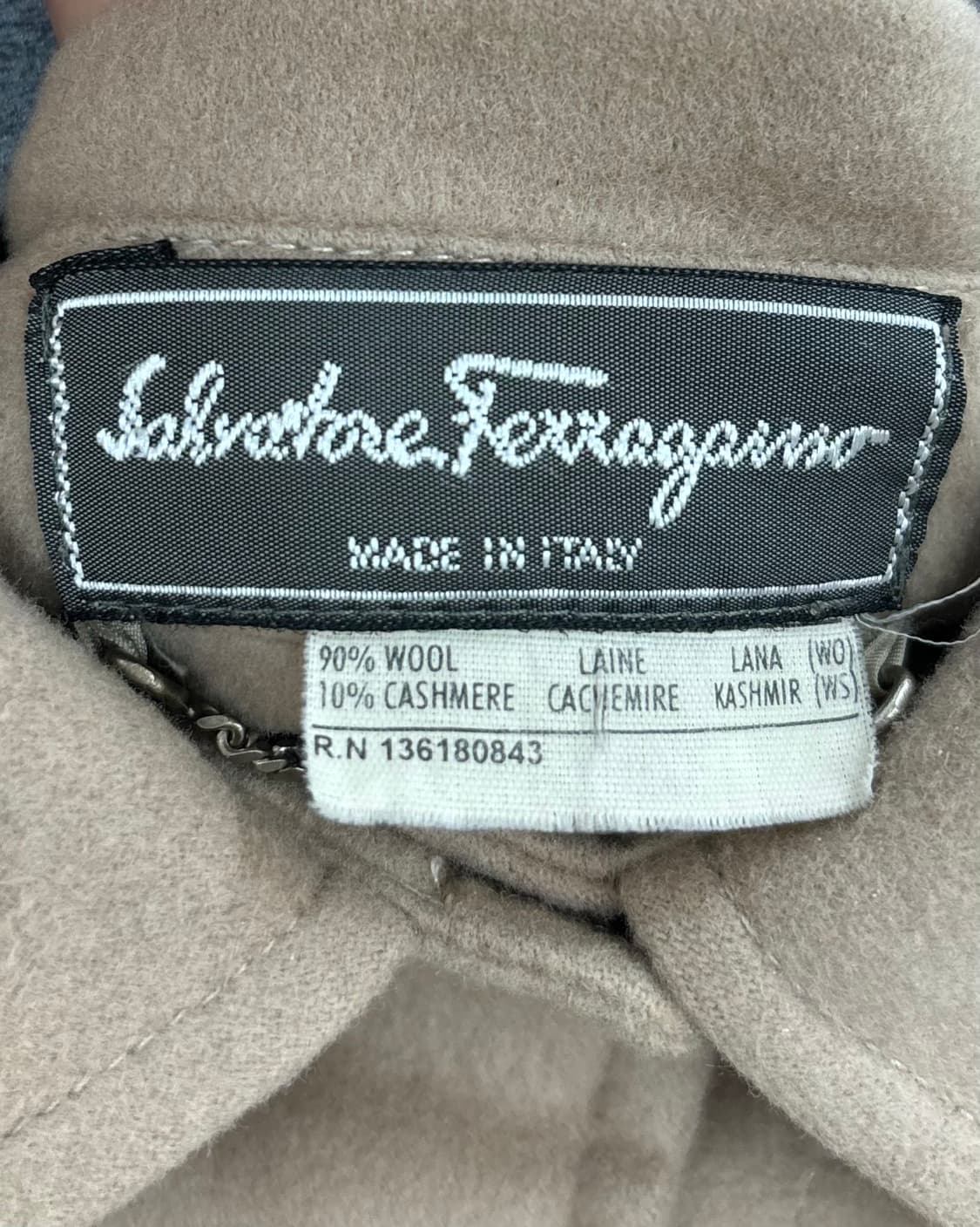 살바토레 페라가모 트렌치코트 발마칸 자켓 상품이미지7