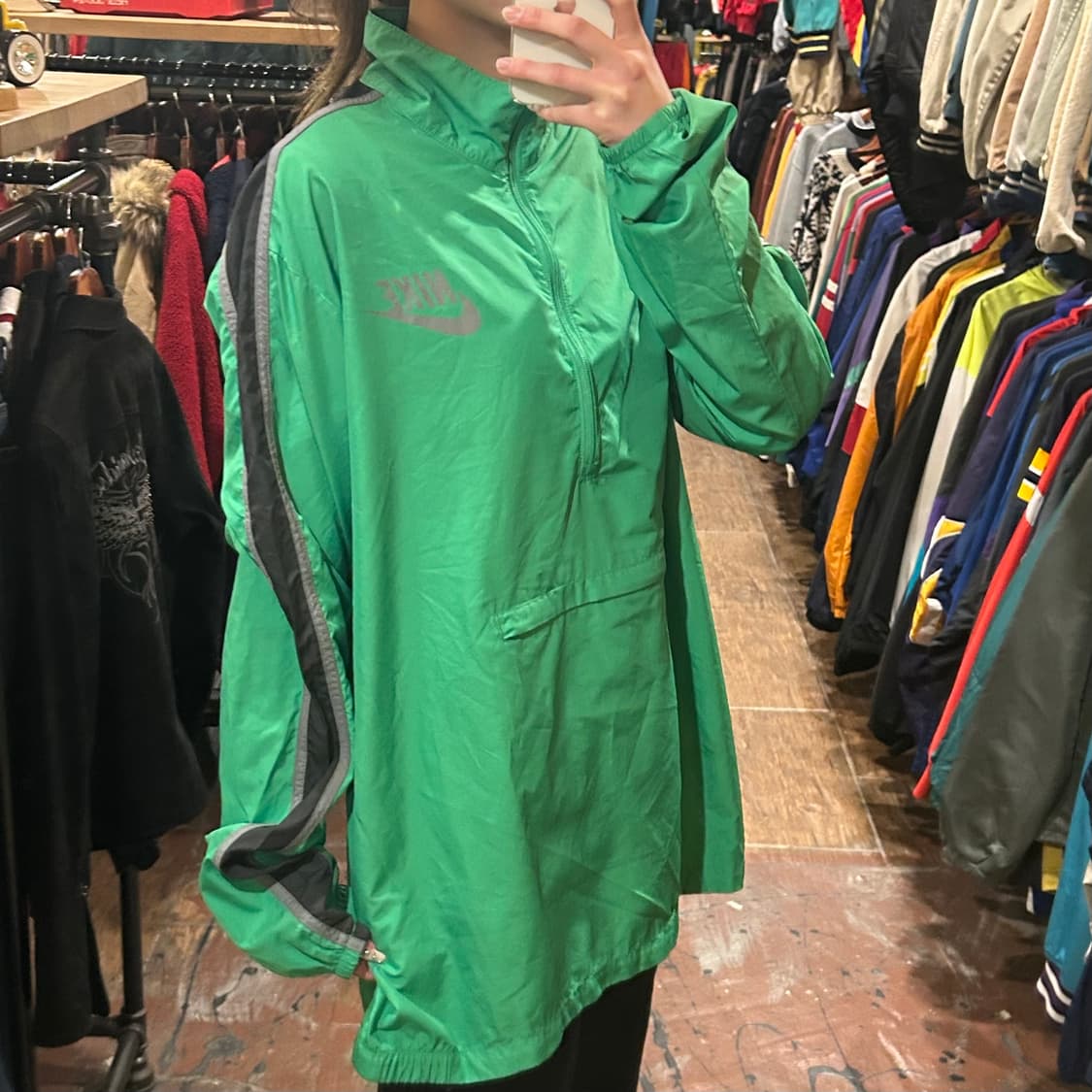 [HI] 나이키 아노락 그린 상품이미지3