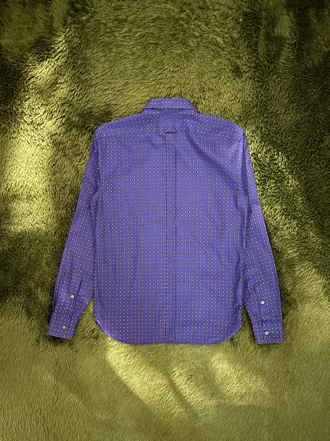 프레드페리 X 드레익스 버튼다운 페이즐리 셔츠 퍼플 상품이미지7