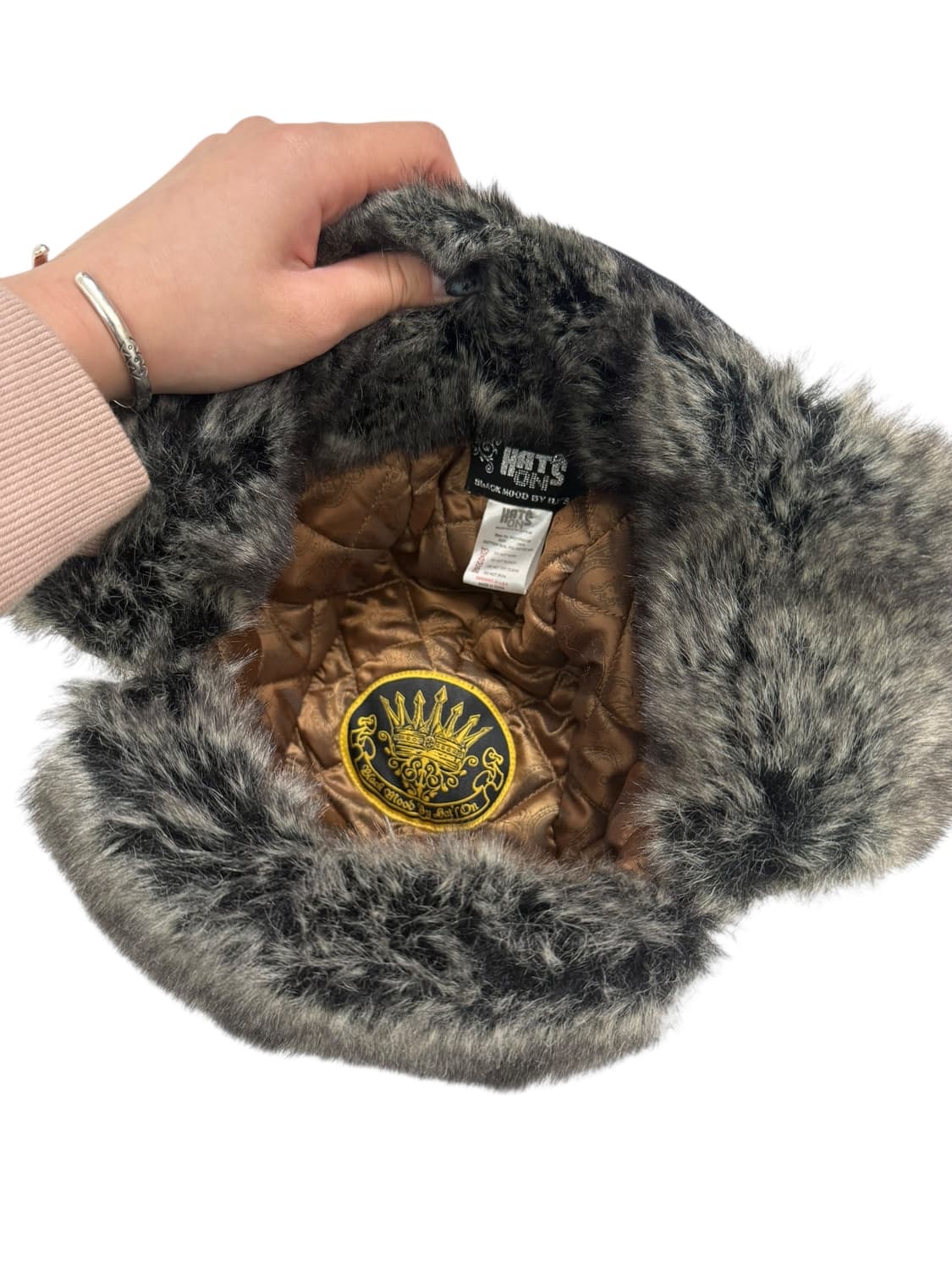 햇츠온 블랙 스터드 트루퍼햇 상품이미지10