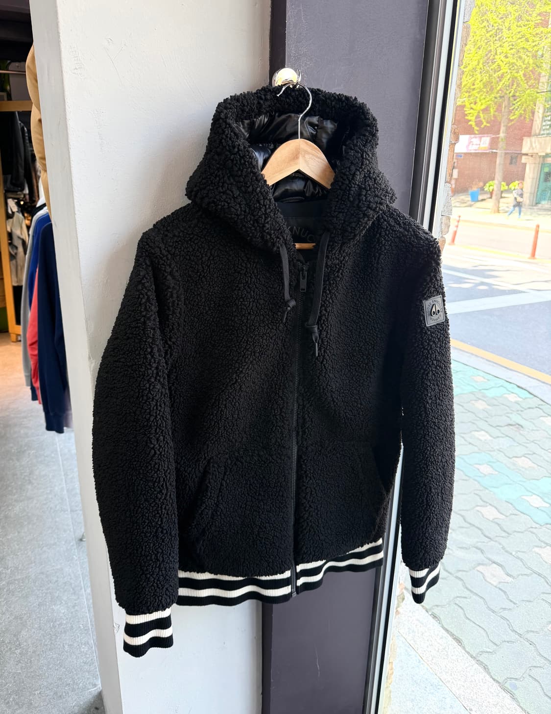 95~100/ 무스너클 듀슨 플리스 패딩 점퍼 자켓 상품이미지2