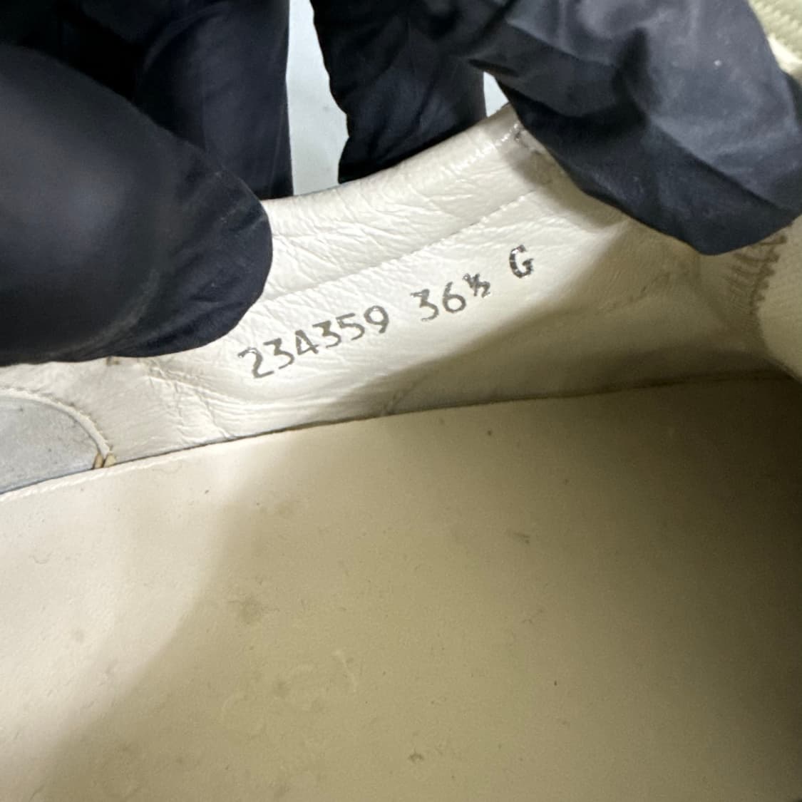 36 1/2 구찌 로우탑 스니커즈 0316T 상품이미지5