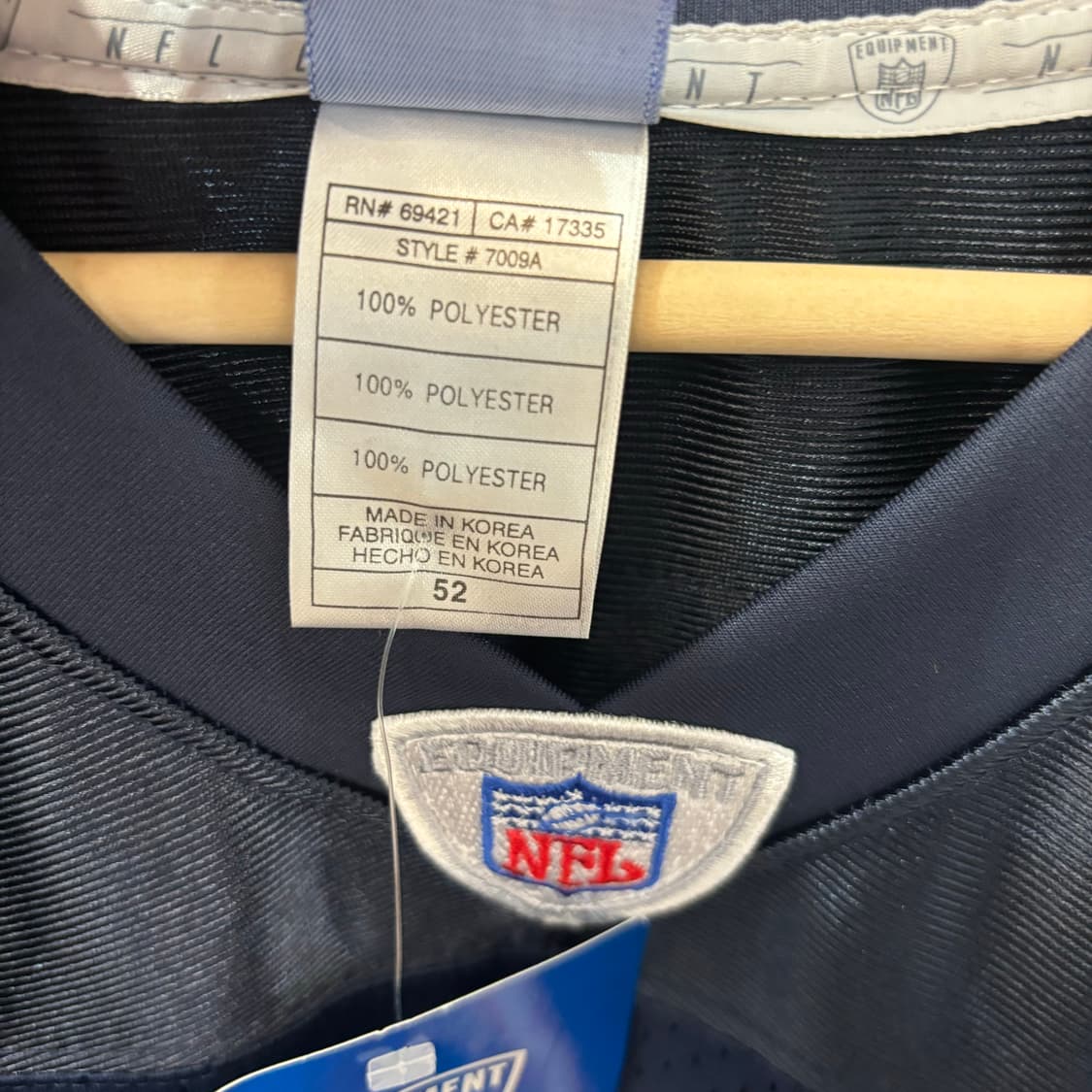 NFL X 리복 시카고 베어스 유니폼 져지 XL 상품이미지8