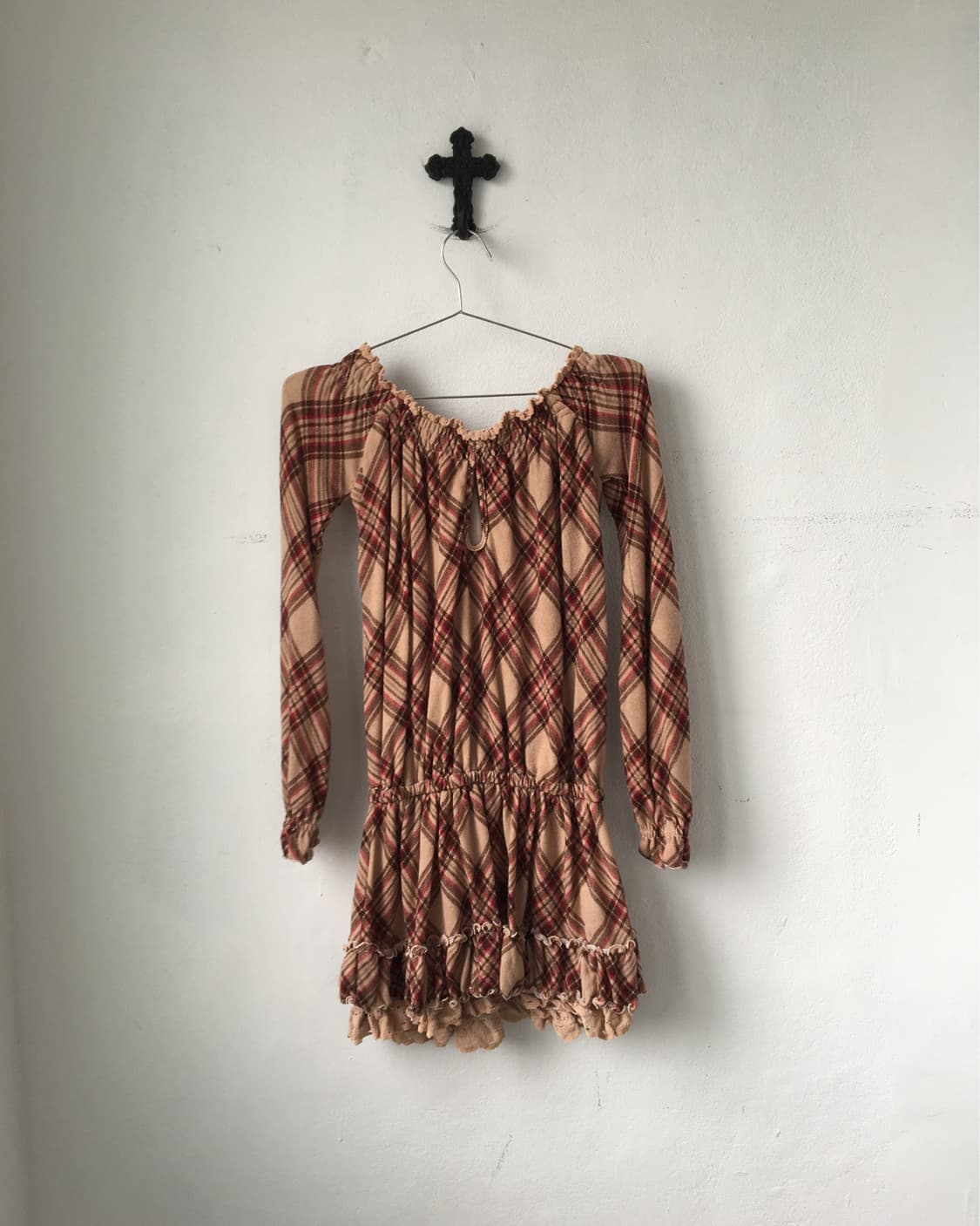 Check pattern onepiece 상품이미지3