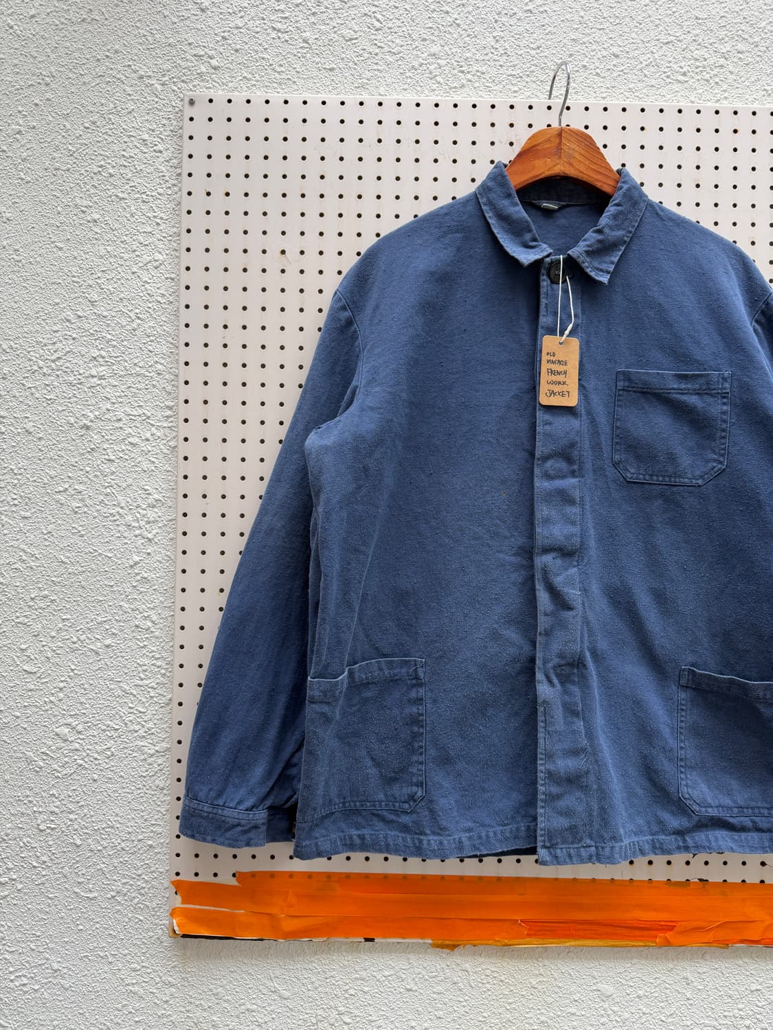 OLD VINTAGE HAIRY WASHED 빈티지 프렌치워크자켓 상품이미지3