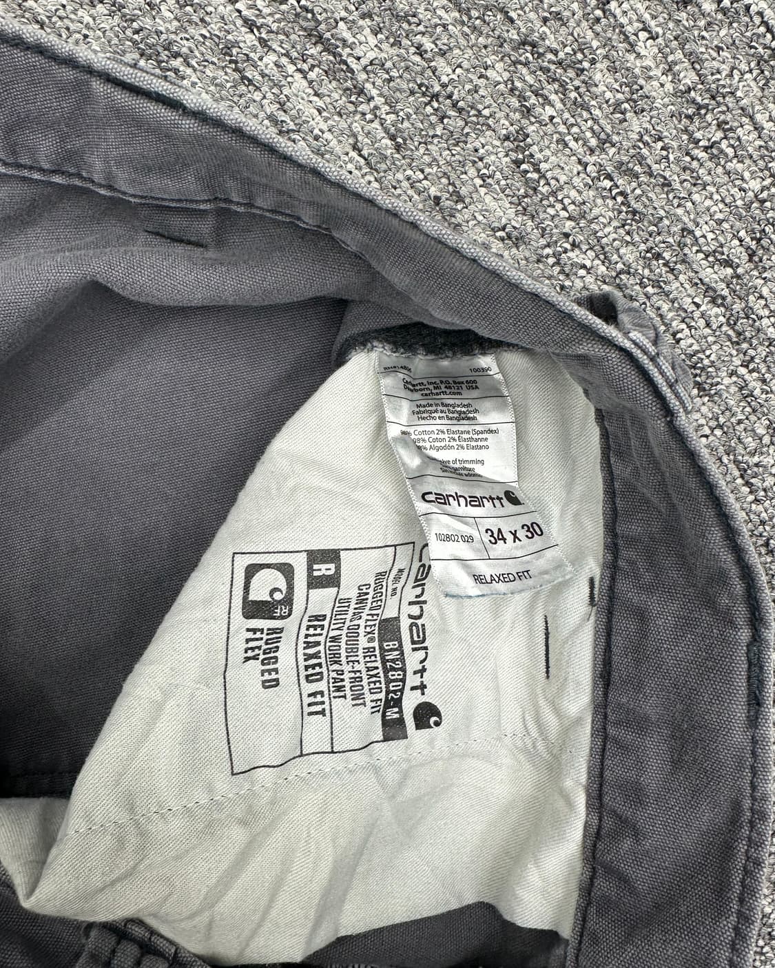 (허단44)칼하트 워크 팬츠-M1833 상품이미지6