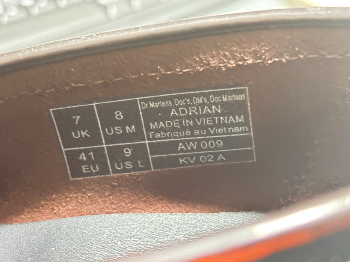 닥터마틴 아드리안 버건디 태슬 로퍼 260 상품이미지7