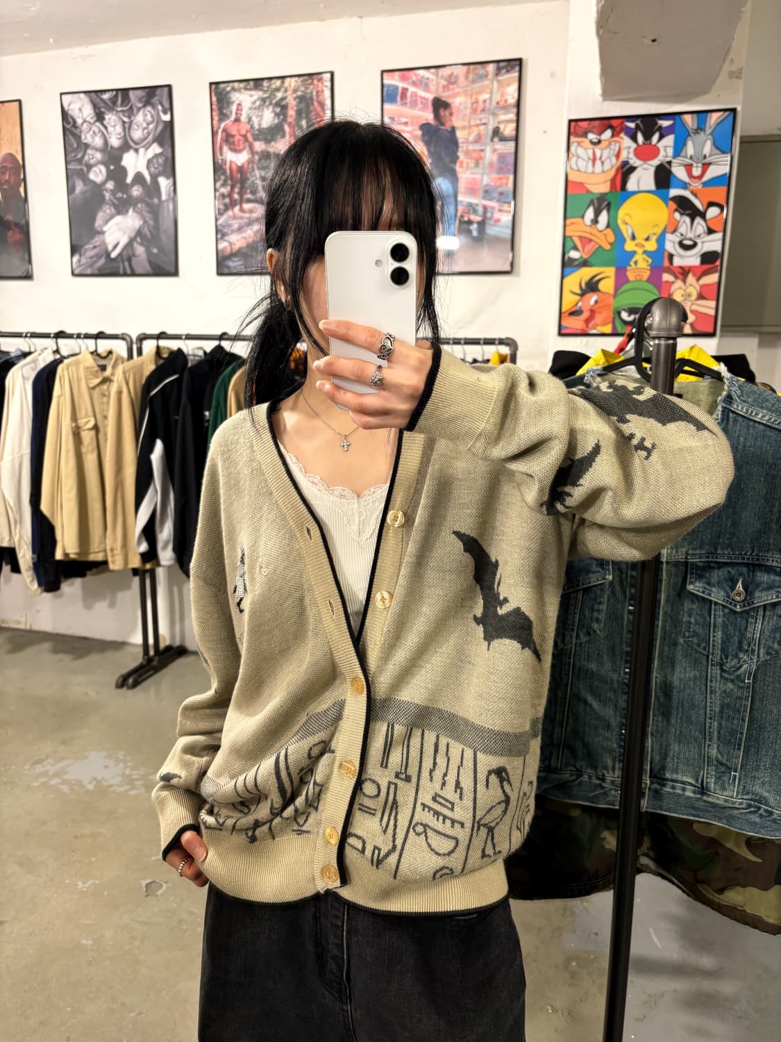 VTG ice zoo sports  가디건 상품이미지2