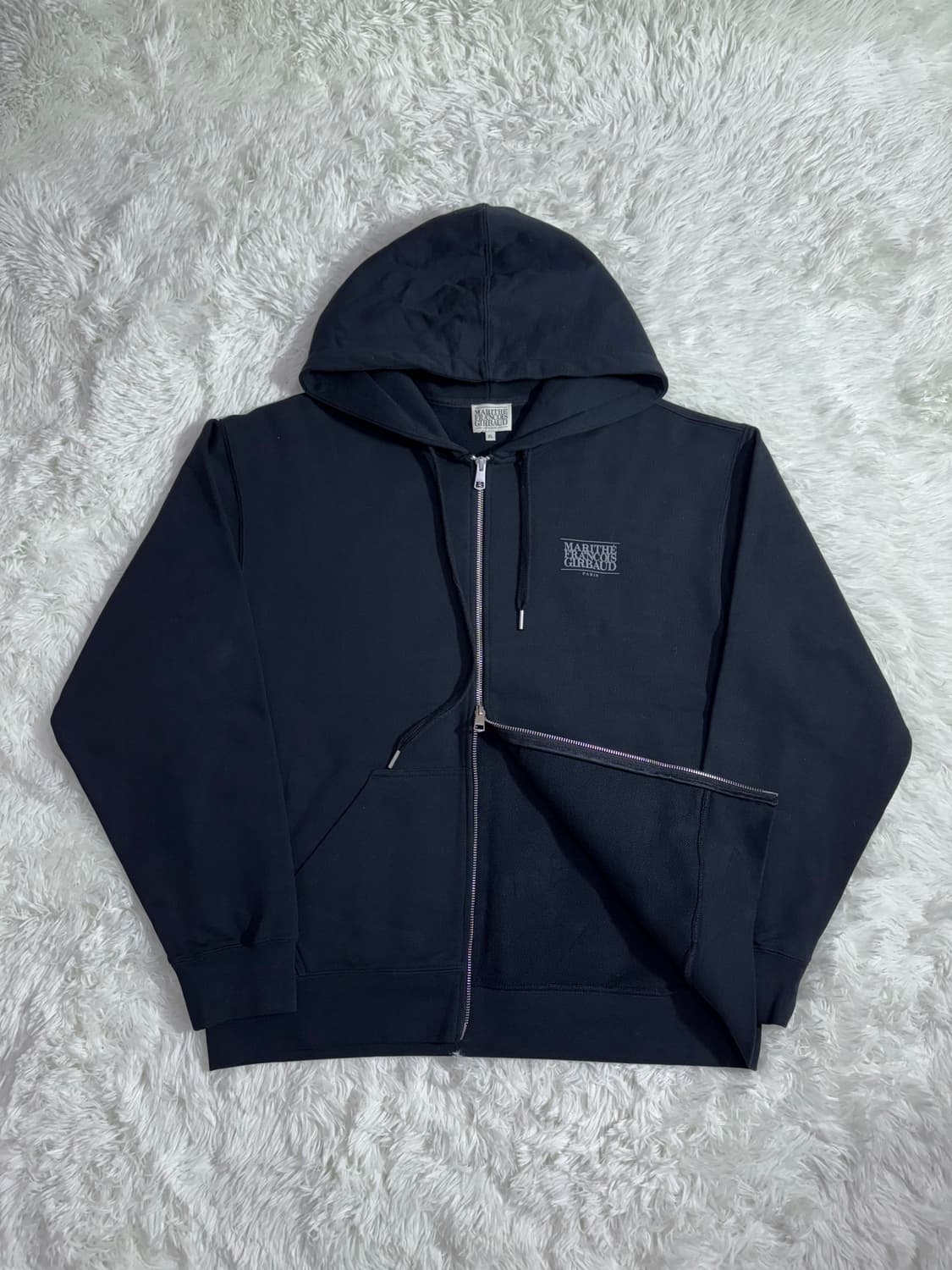 마리떼 프랑소와저버 빅로고 후드집업  상품이미지8