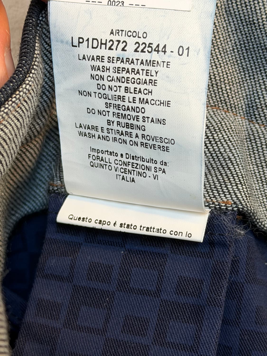 LAB PAL ZILERI 슬림핏 데님 진 IT52 상품이미지6