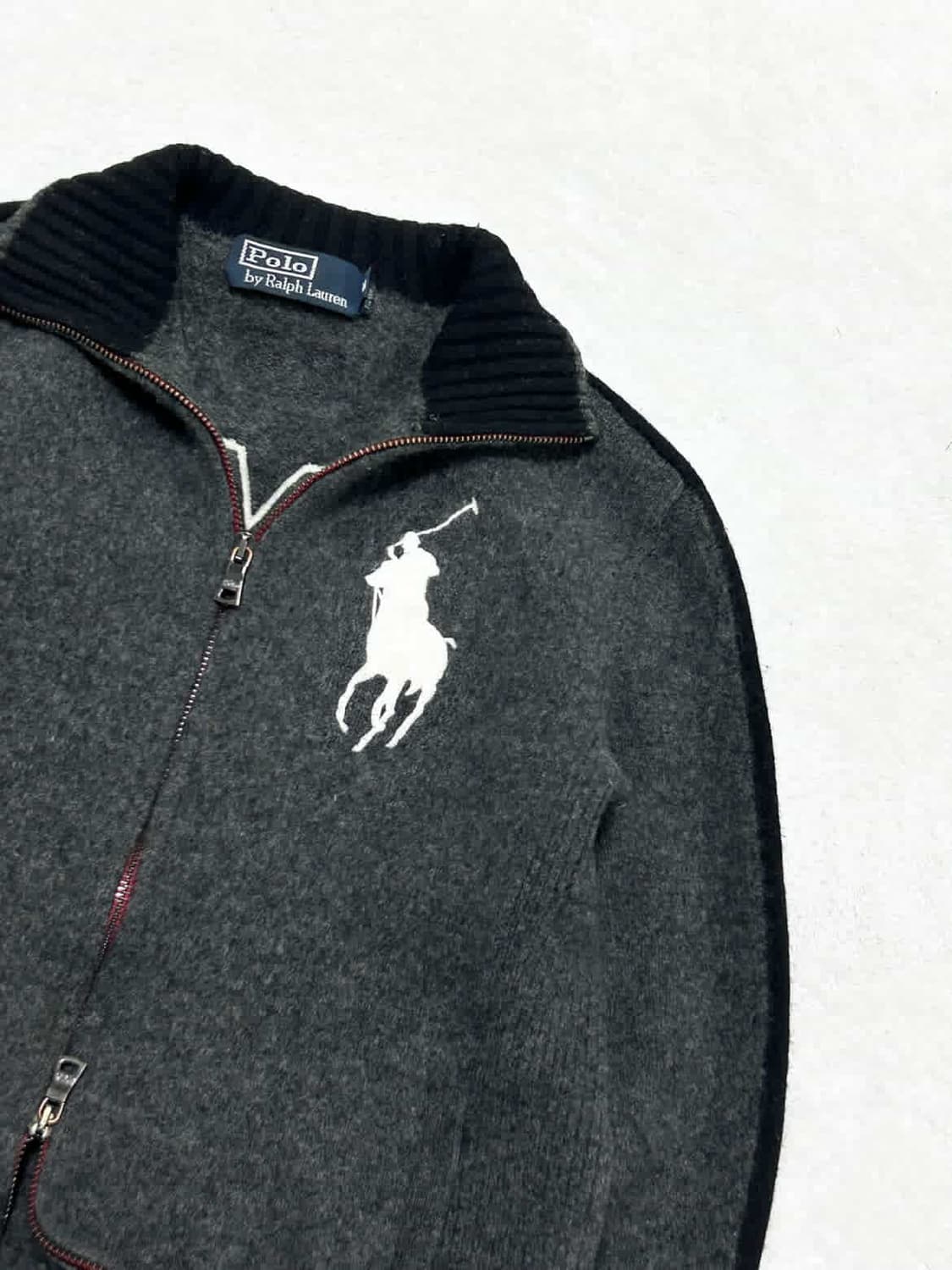 폴로 빅포니 독일 투웨이 니트집업 상품이미지7