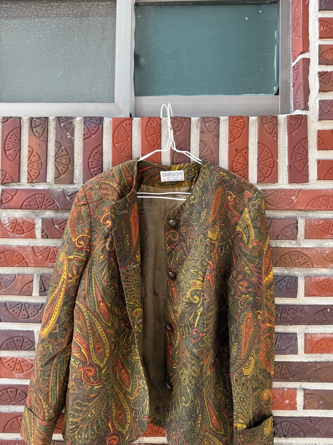 지방시 빈티지 페이즐리 자켓 상품이미지1