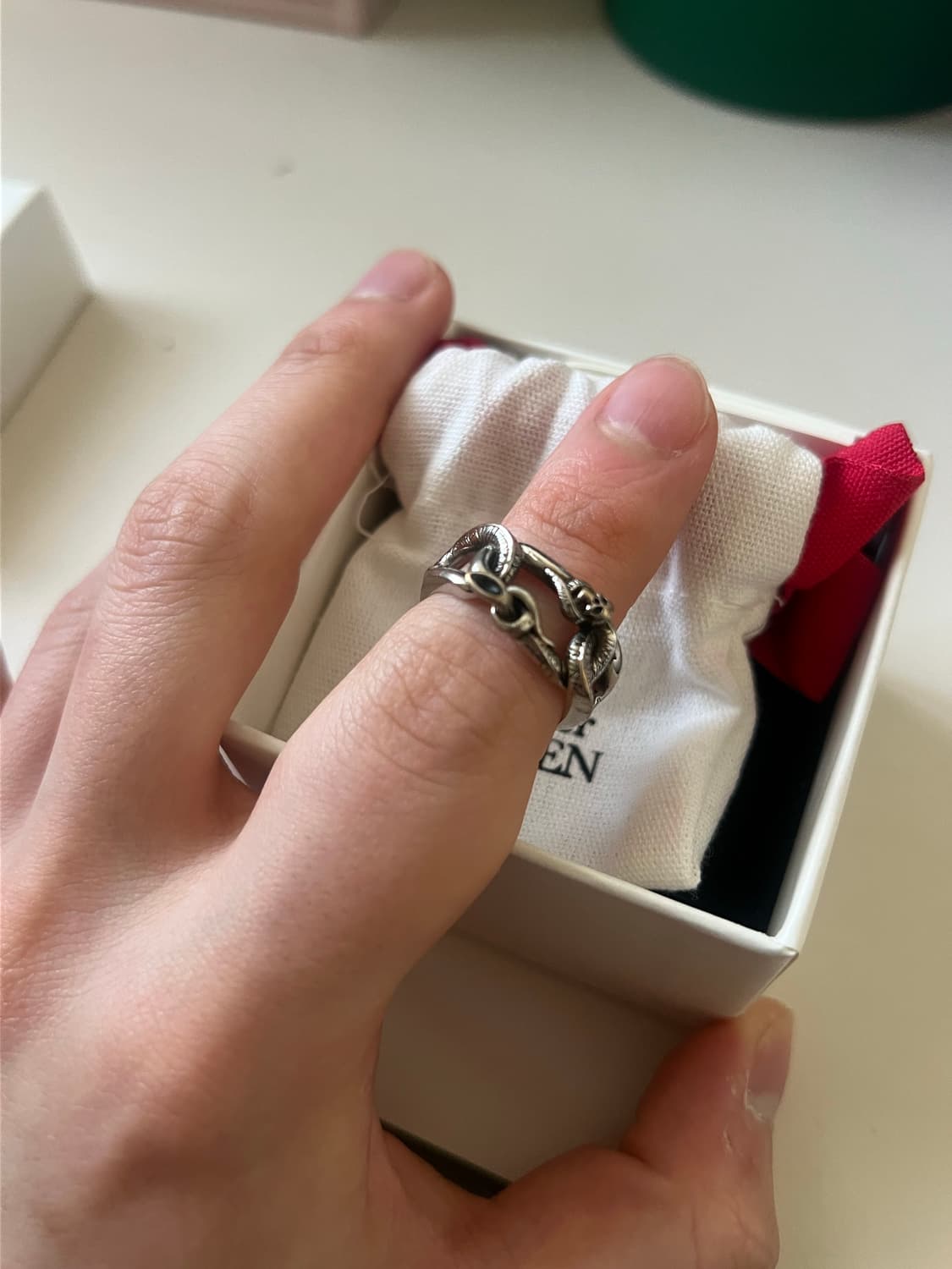 알렉산더 맥퀸 반지 상품이미지3