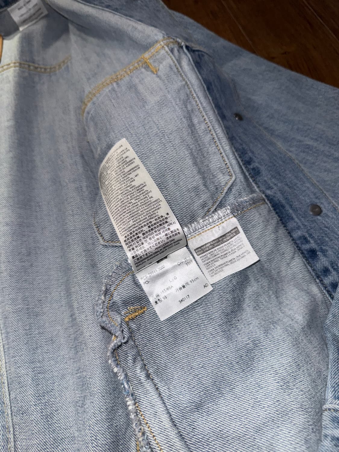 리바이스 데님자켓 상품이미지6