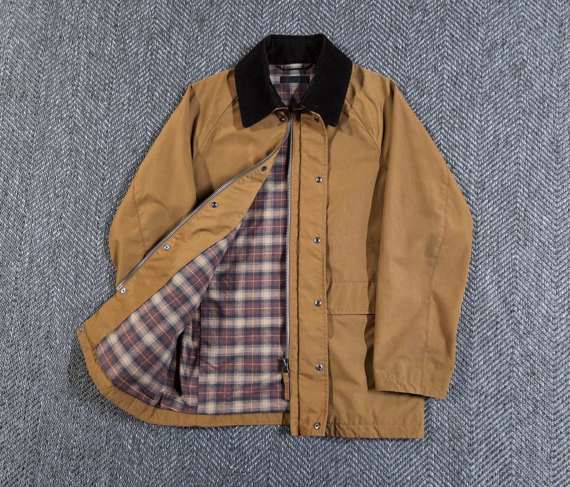 유니클로 코듀로이 브라운 헌팅 자켓 상품이미지2