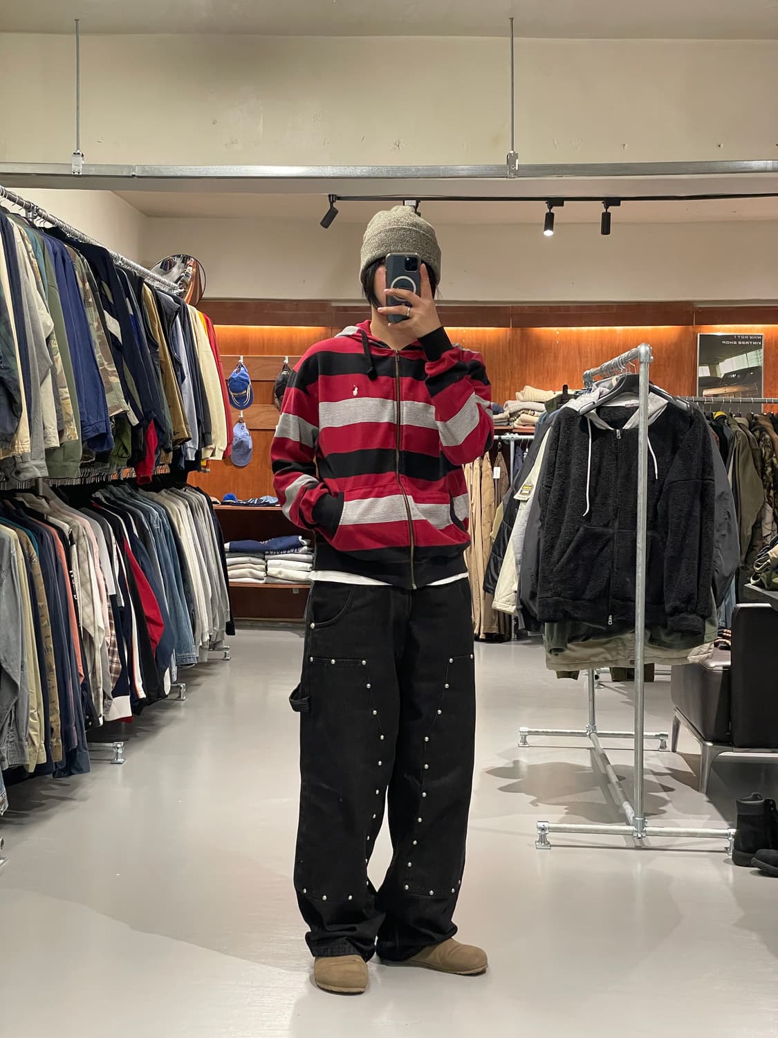 폴로 랄프로렌 후드 집업 상품이미지2