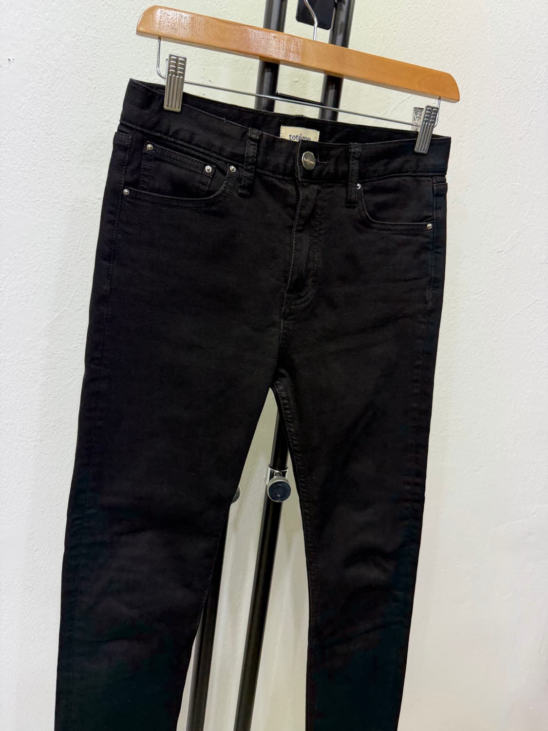 정품) toteme 토템 여성 블랙진 청바지 27 상품이미지2