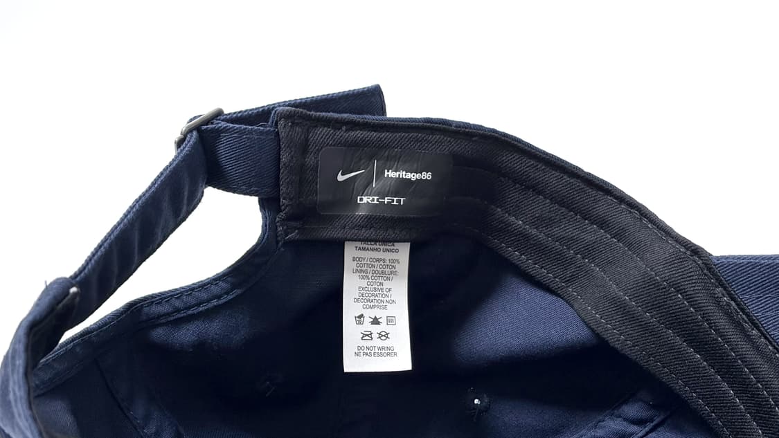 나이키 헤리티지86 드라이핏 네이비 남색 볼캡 ‘Pepperdine’ 상품이미지9