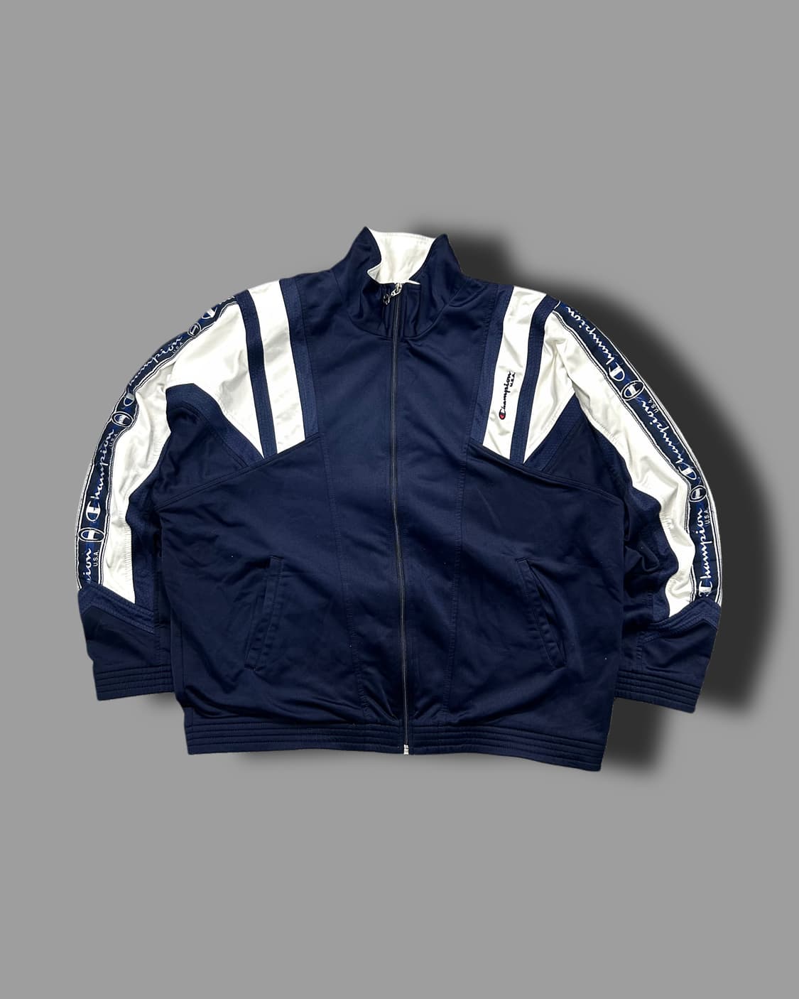 챔피온 올드스쿨 사이드라인 트랙탑 져지 L 상품이미지4