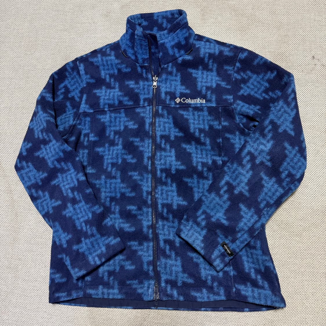 컬럼비아 패턴 플리스 집업 상품이미지1