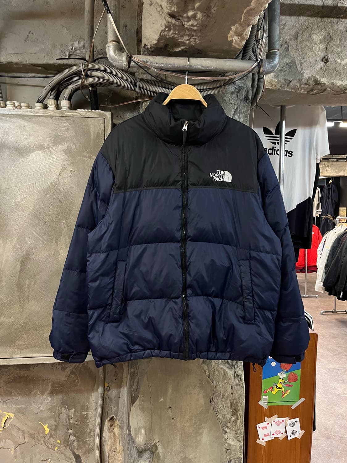 노스페이스 눕시 700 패딩 네이비 3XL #csz2097 상품이미지1