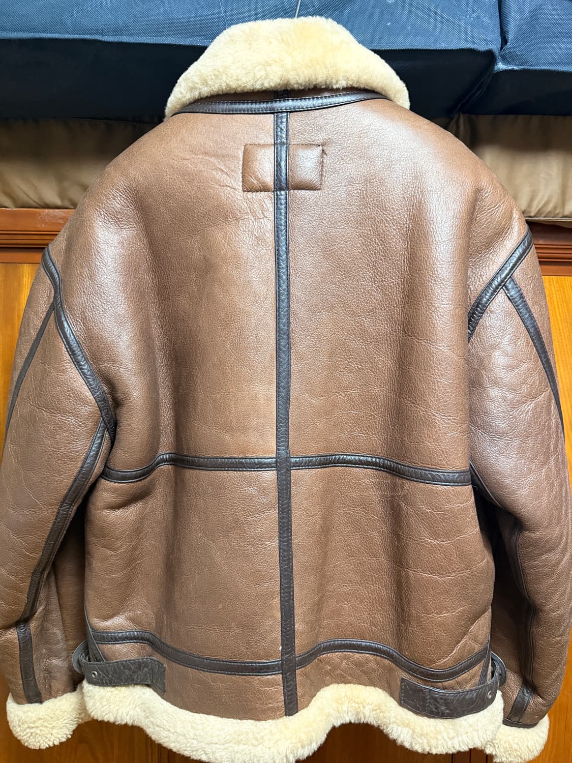 B-3 양가죽 양털 무스탕 자켓 상품이미지6