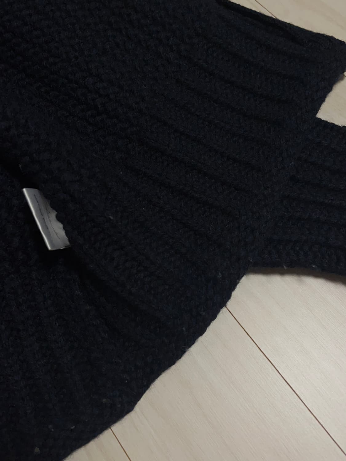 Ribbonbit tabi zip-up knit 상품이미지3