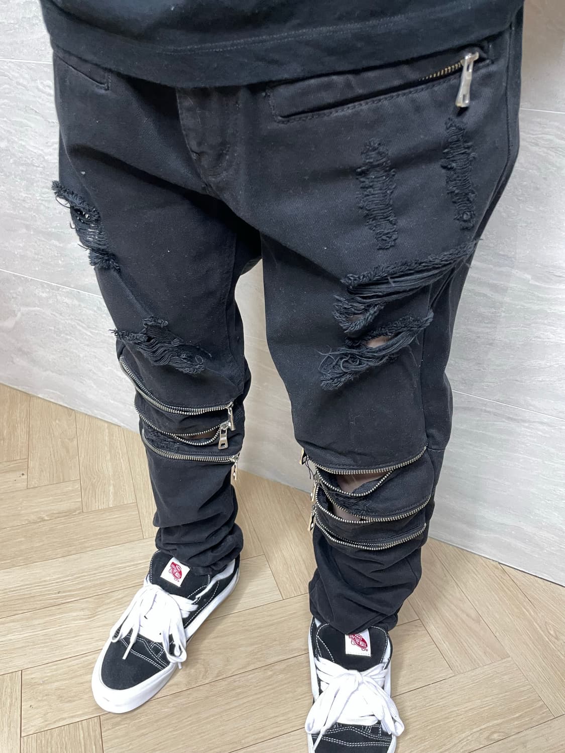 지퍼 데님진 (30-32) 상품이미지2