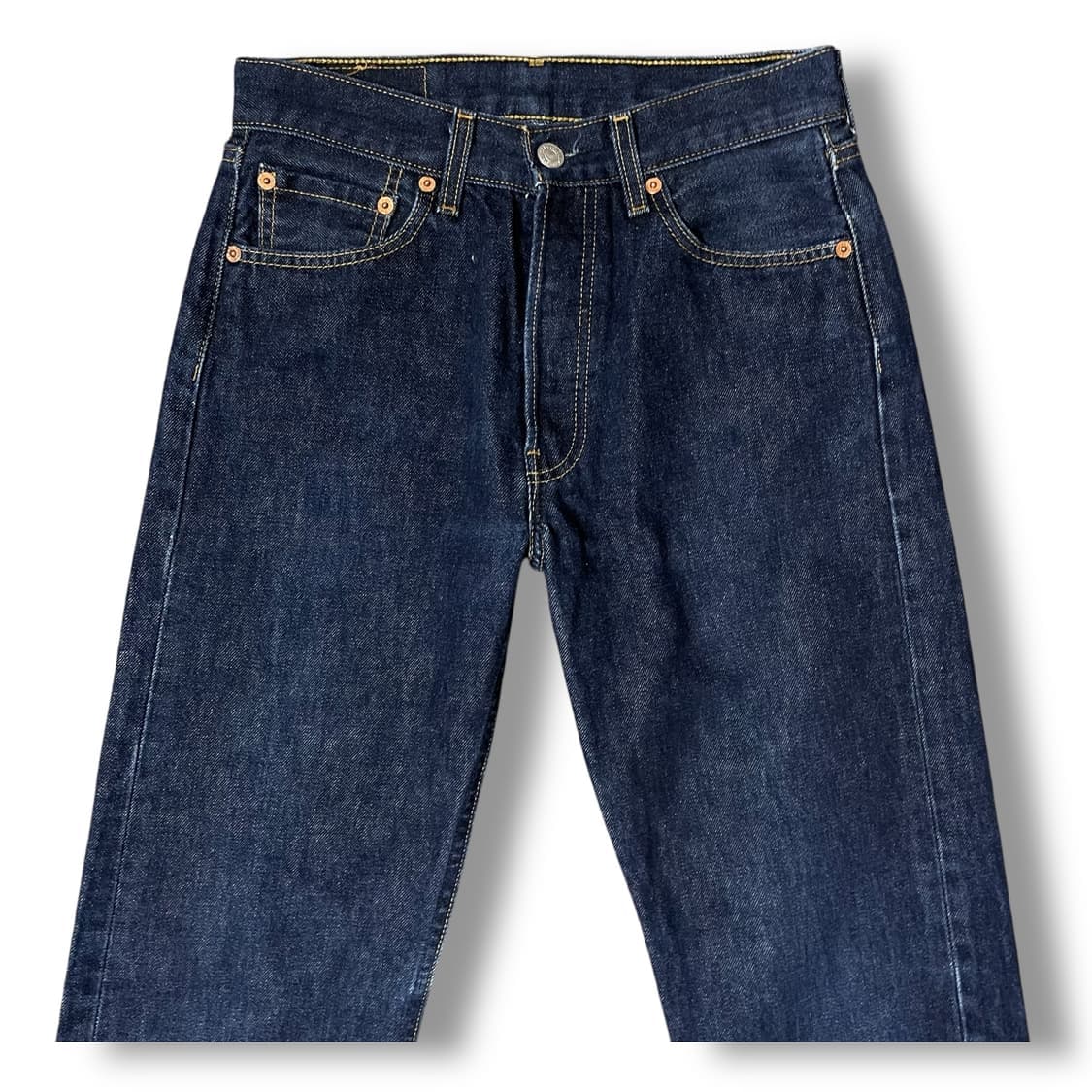 (29) 리바이스 501 진청 데님 팬츠 상품이미지3