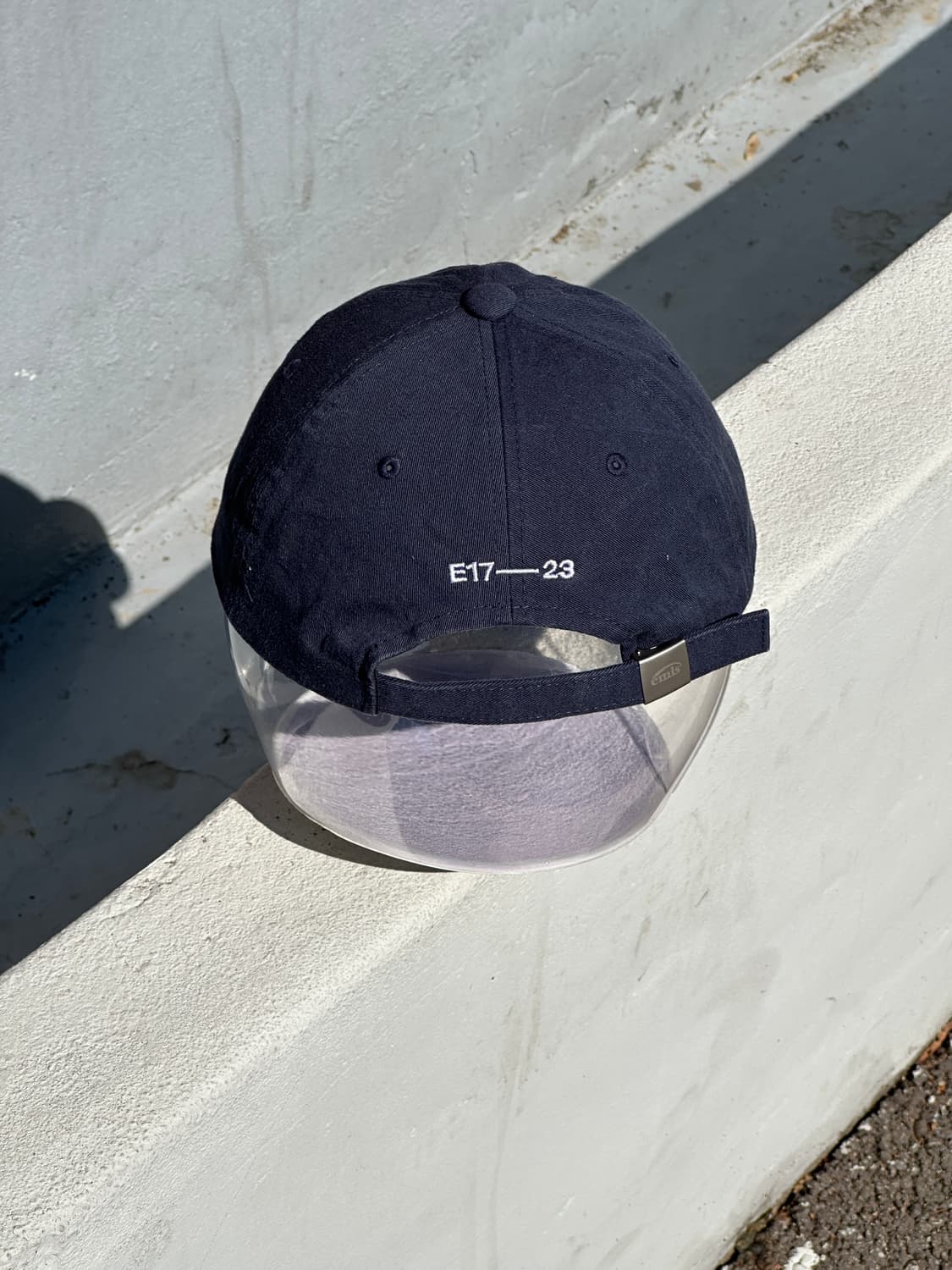 [M-L] EMIS 이미스 네이비 로고 볼캡 모자 상품이미지4
