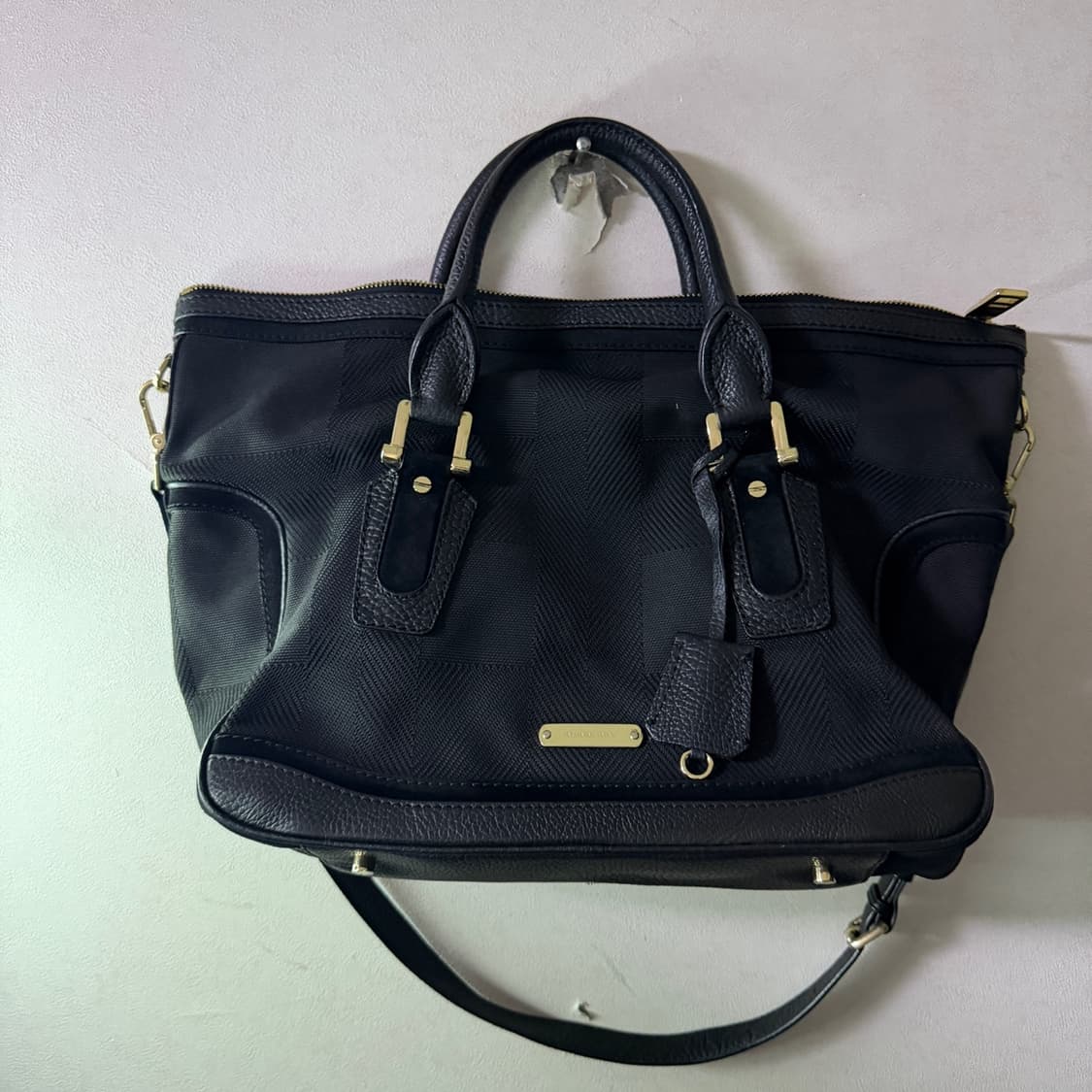 버버리 레더 토트&크로스 2WAY 백 상품이미지6