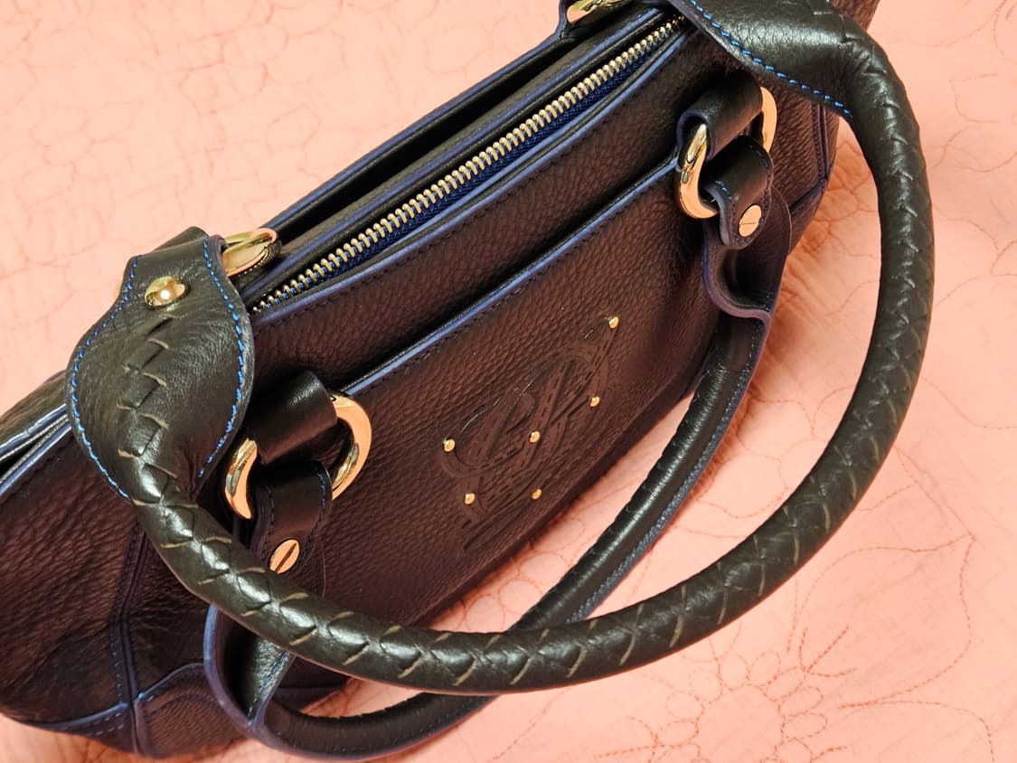 새상품. 루이까또즈 가죽 토드백 상품이미지7