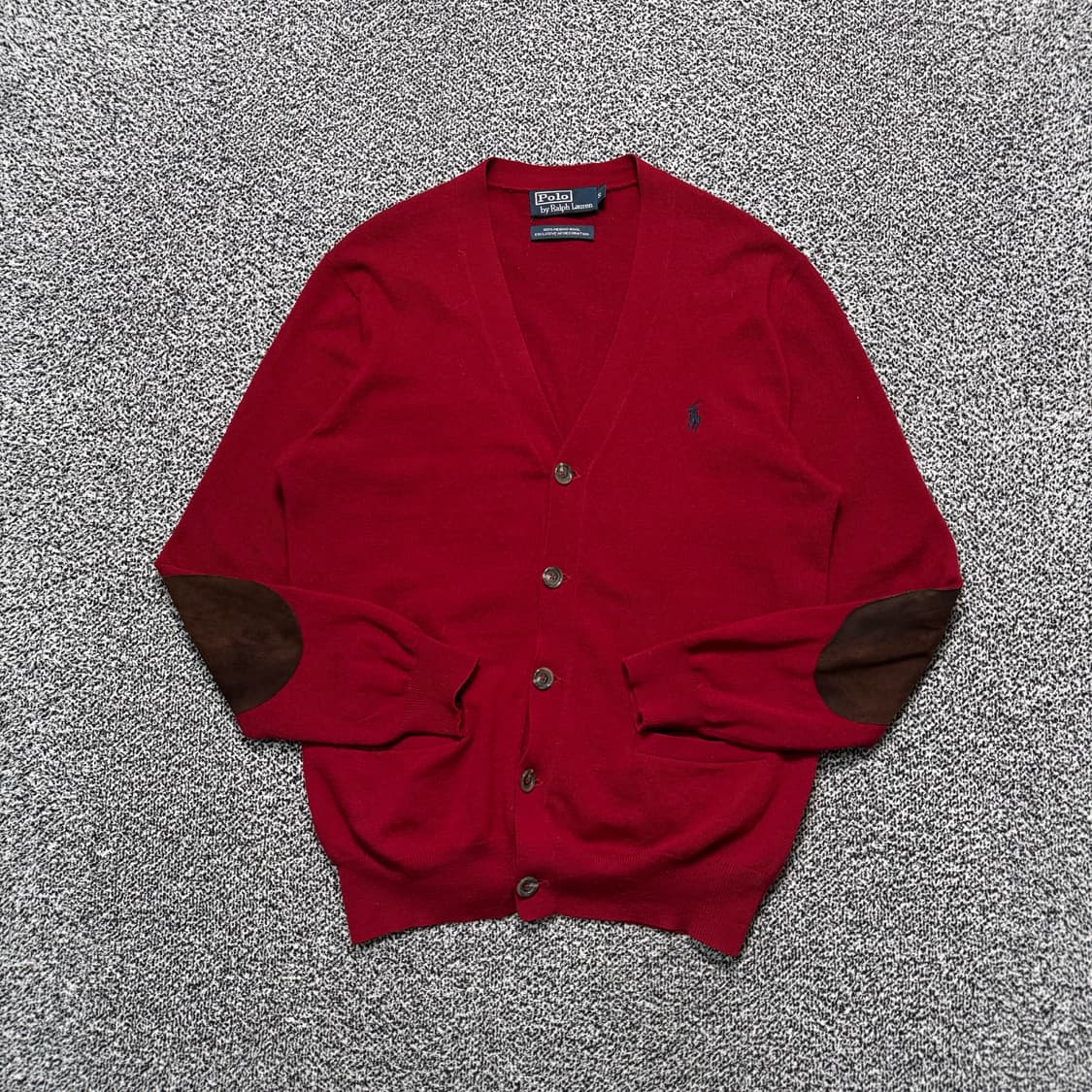 Name : 폴로 랄프로렌 시그니처로고 엘보우패치 가디건 :)  상품이미지1