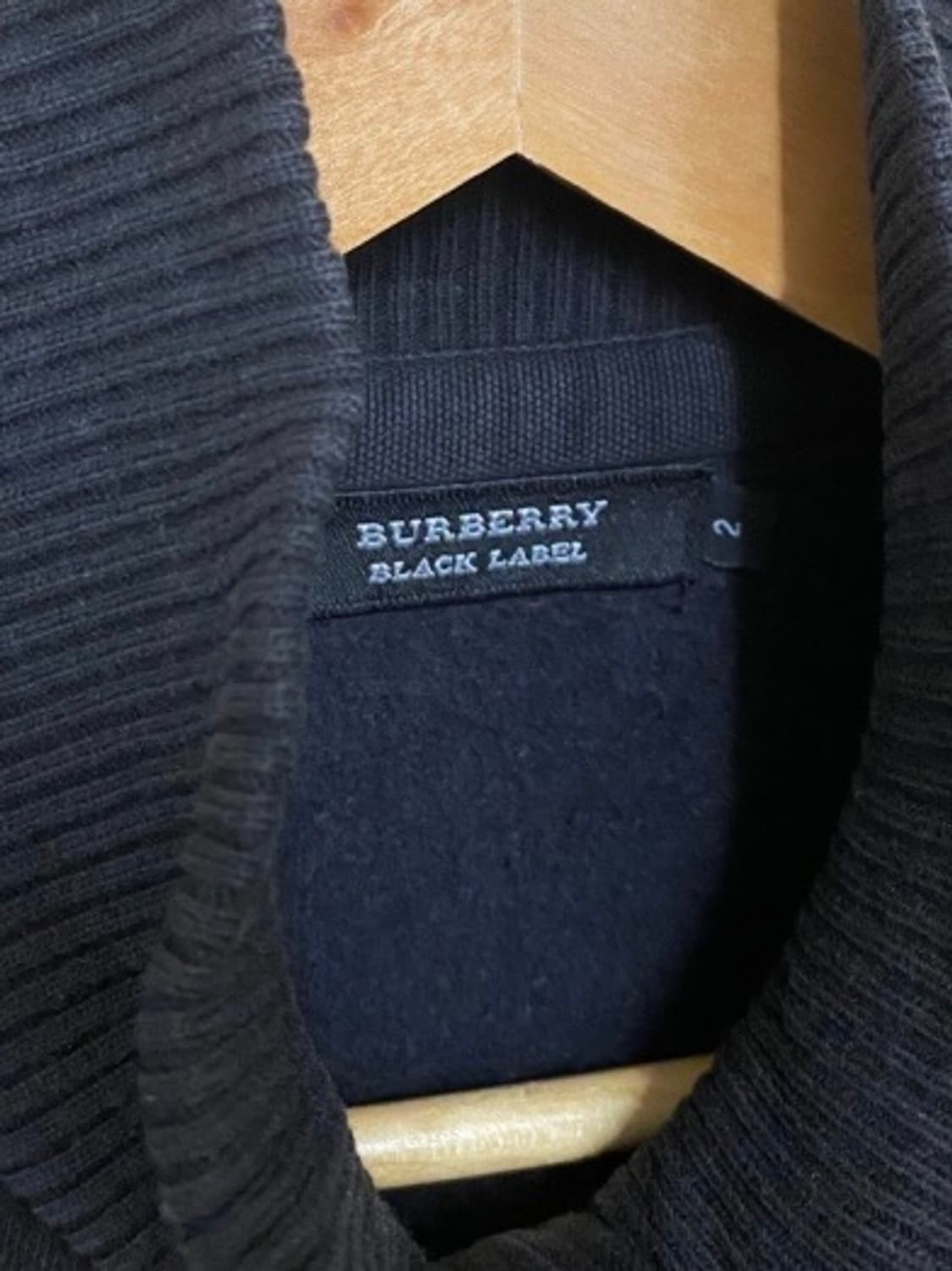 버버리 블랙라벨 집업 져지 상품이미지5