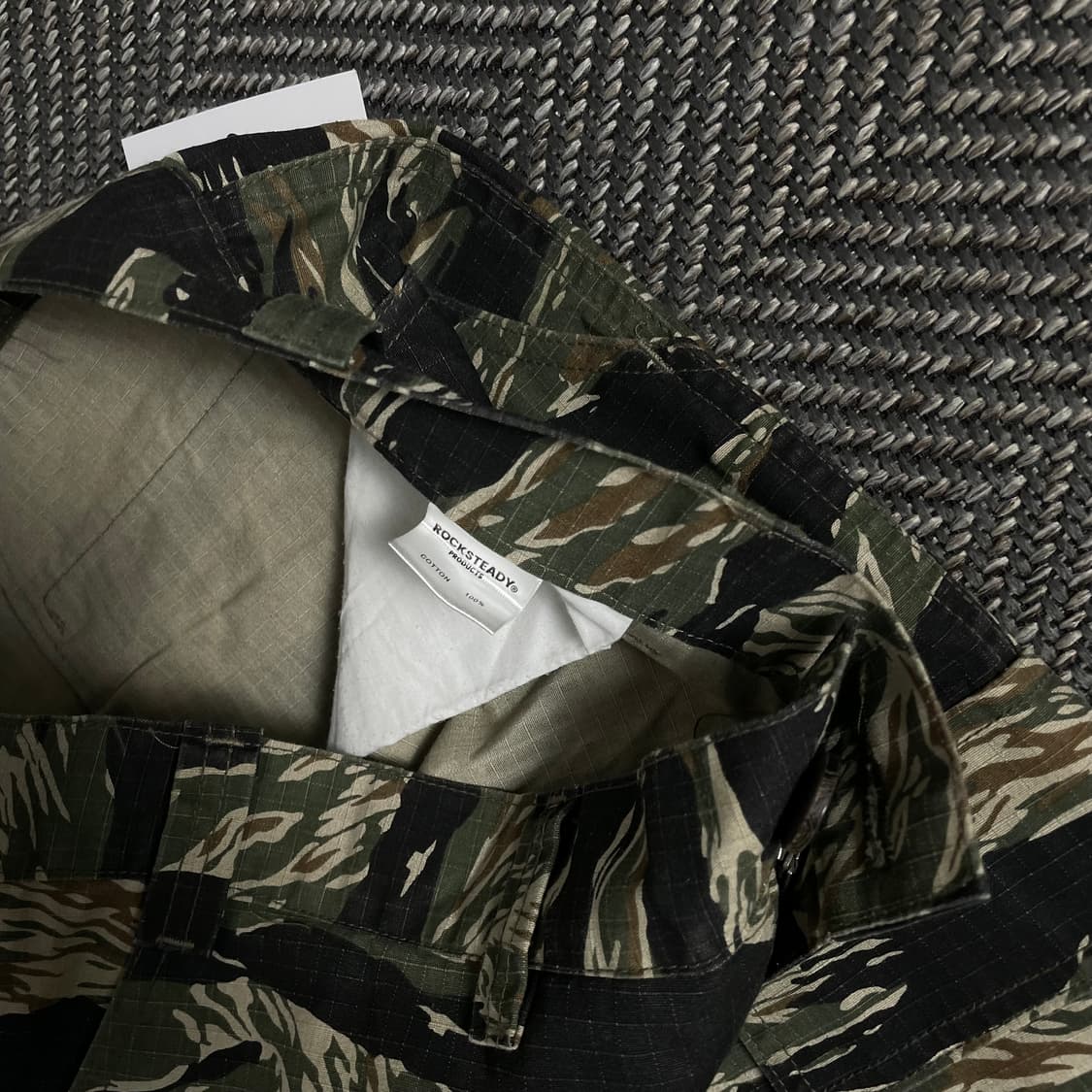 락스테디 타이거 카모플라쥬 퍼티그 카고 팬츠o 3462 상품이미지6