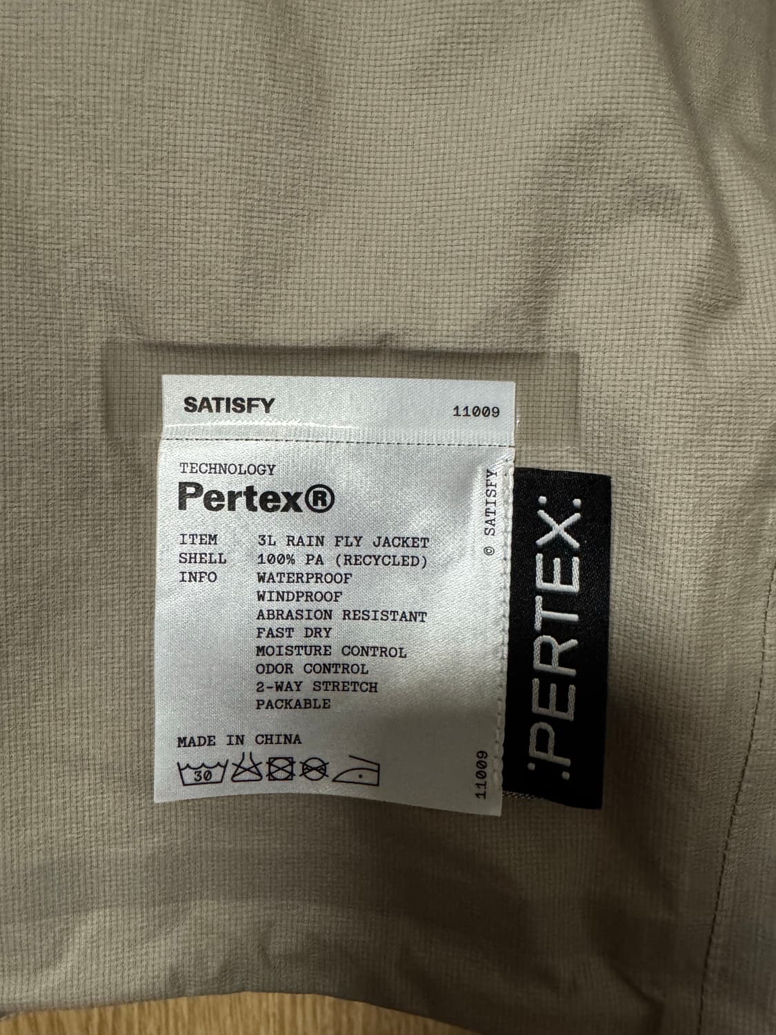 새티스파이 satisfy pertex 3l 자켓 상품이미지2