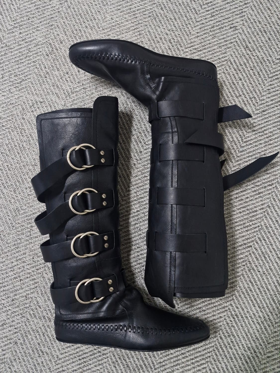 (미시착새상품) 앤드뮐미스터 레이스 하이탑 부츠 42사이즈 상품이미지2