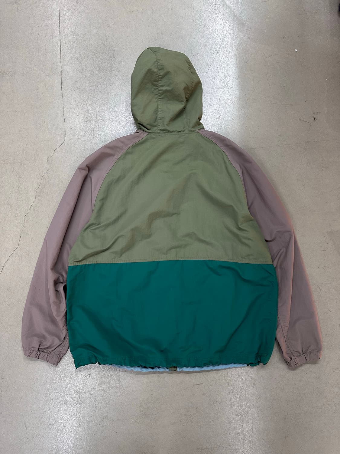 🔥엘엘빈 배색 후드 바람막이 자켓입니다🔥 상품이미지4