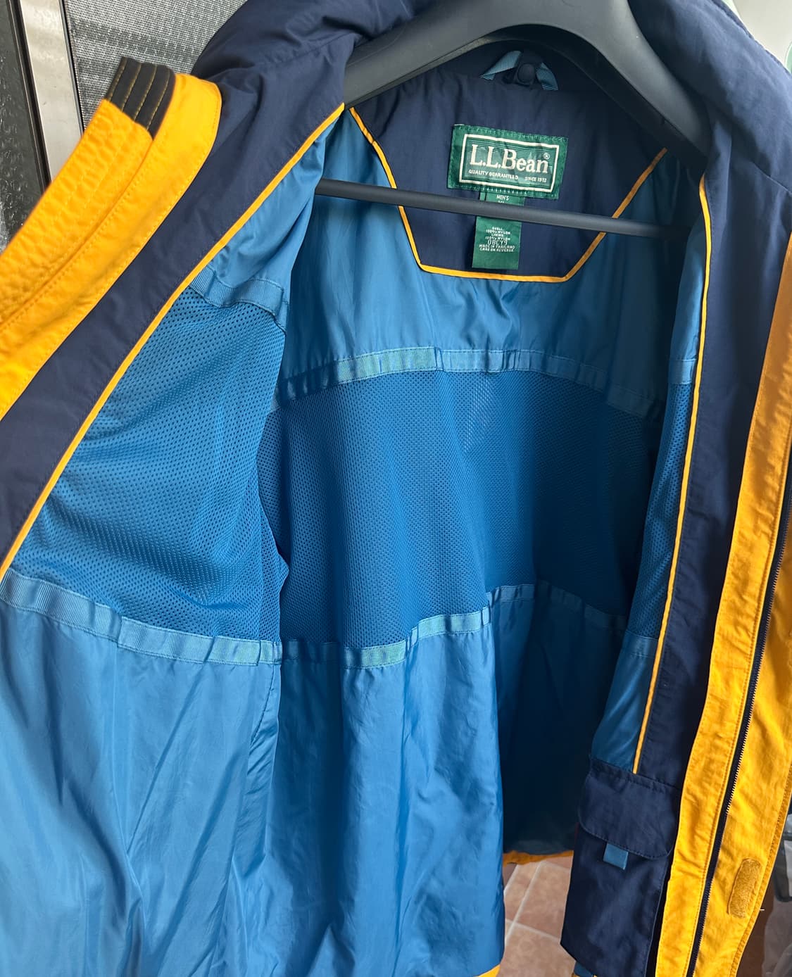 Title)[XL] L.L.Bean 엘엘빈 클래식 배색 웜업 나일론 자켓 상품이미지4