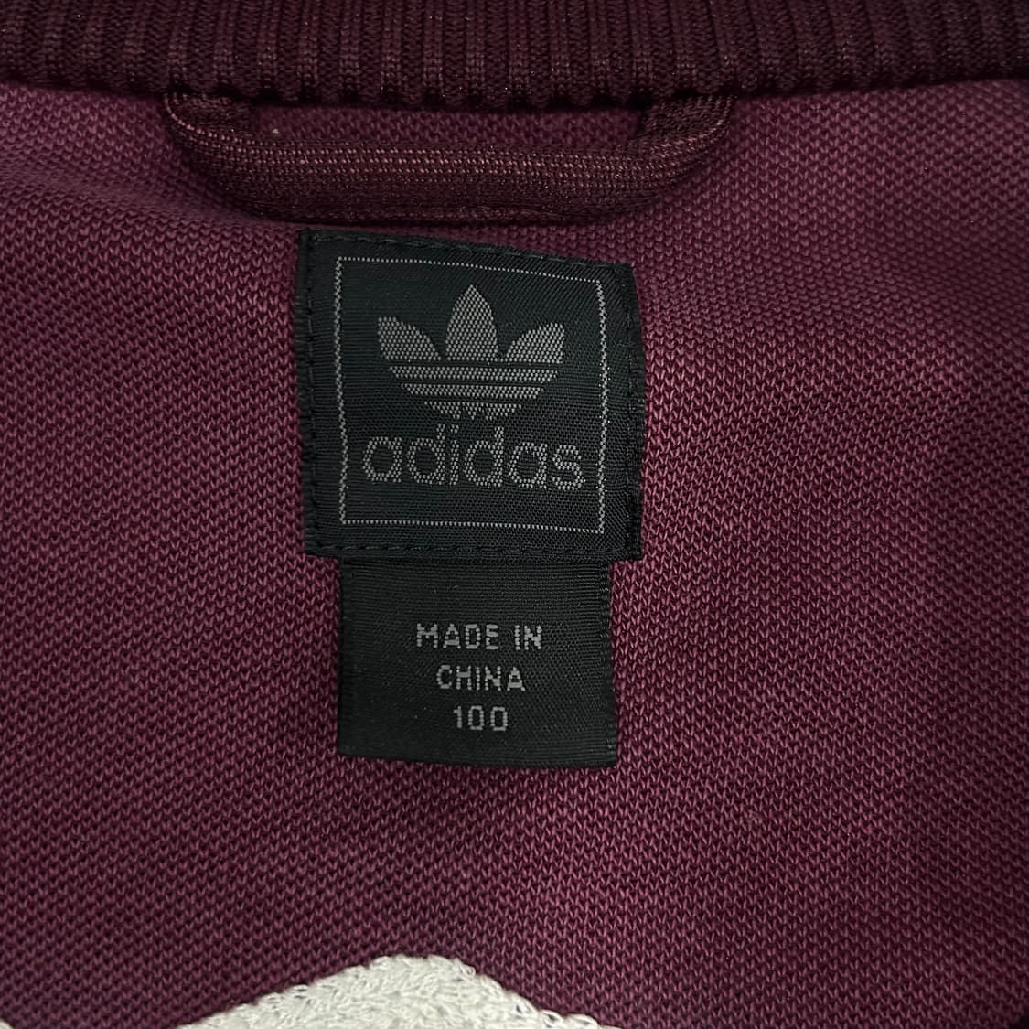 Adidas 아디다스 베켄바우어 폴라베어 자수 딥퍼플 져지  상품이미지6