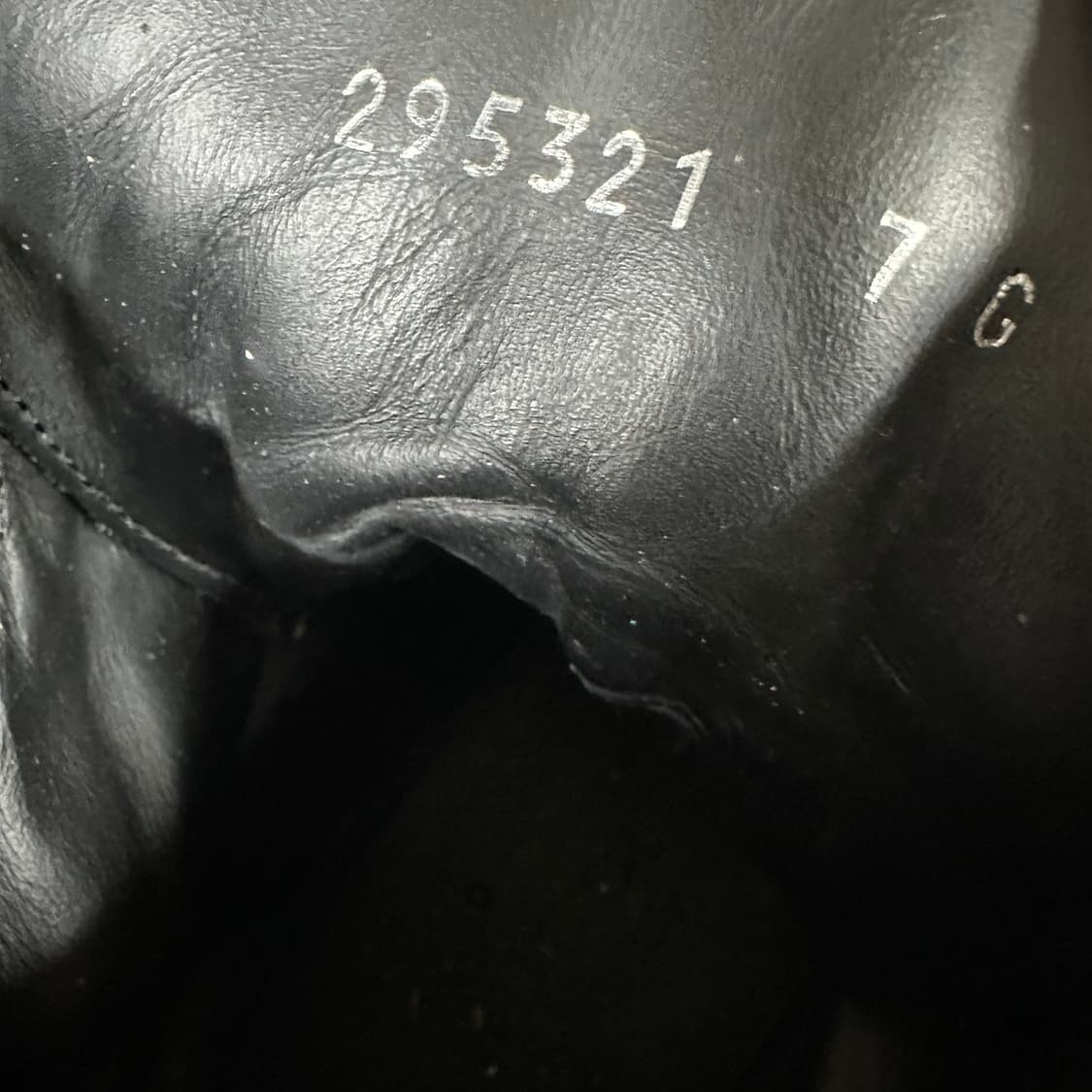 구찌 레더 부츠 상품이미지5