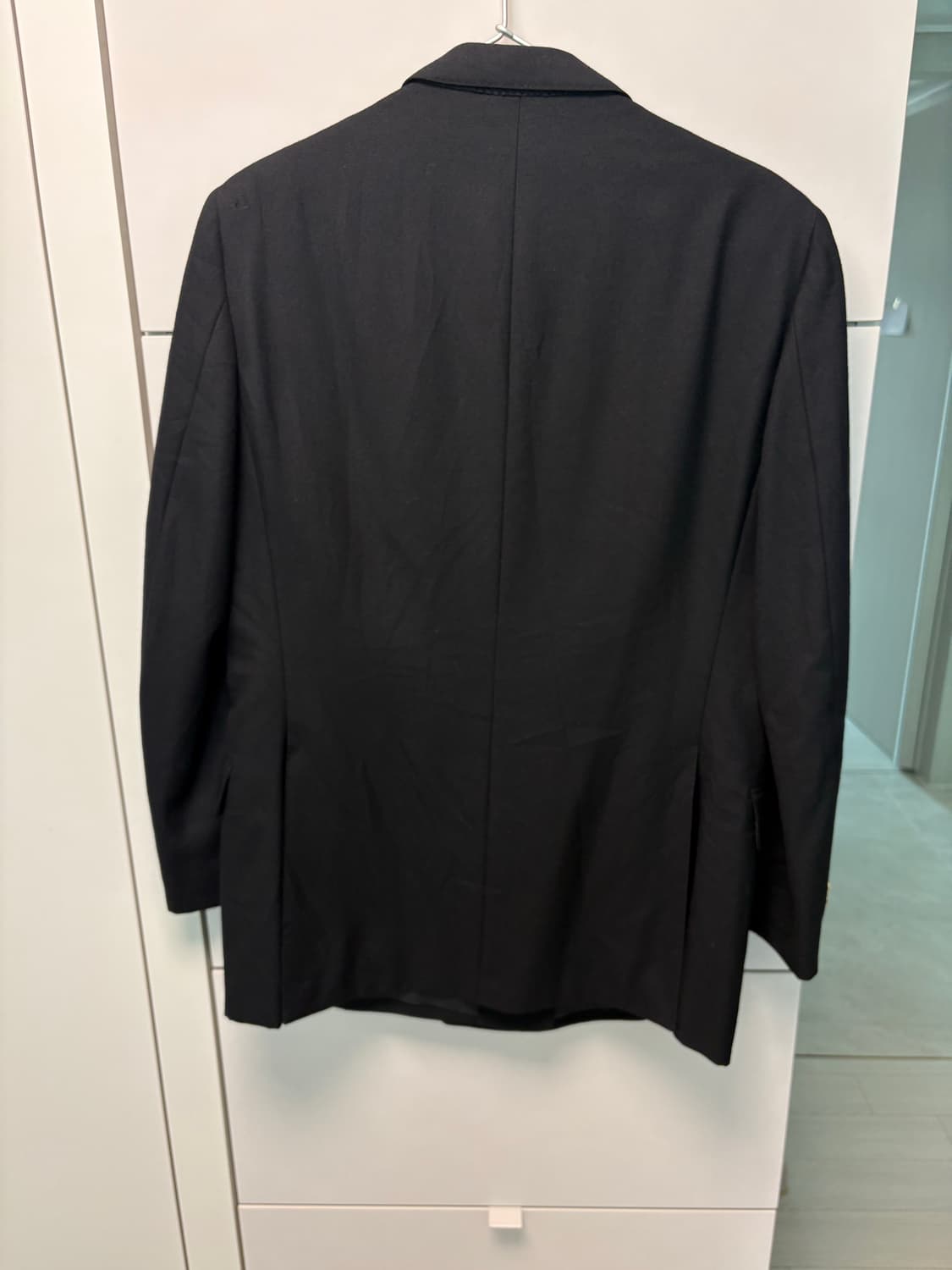 빈티지 버버리 더블 블랙 금장 버튼 자켓 95-100사이즈 상품이미지2