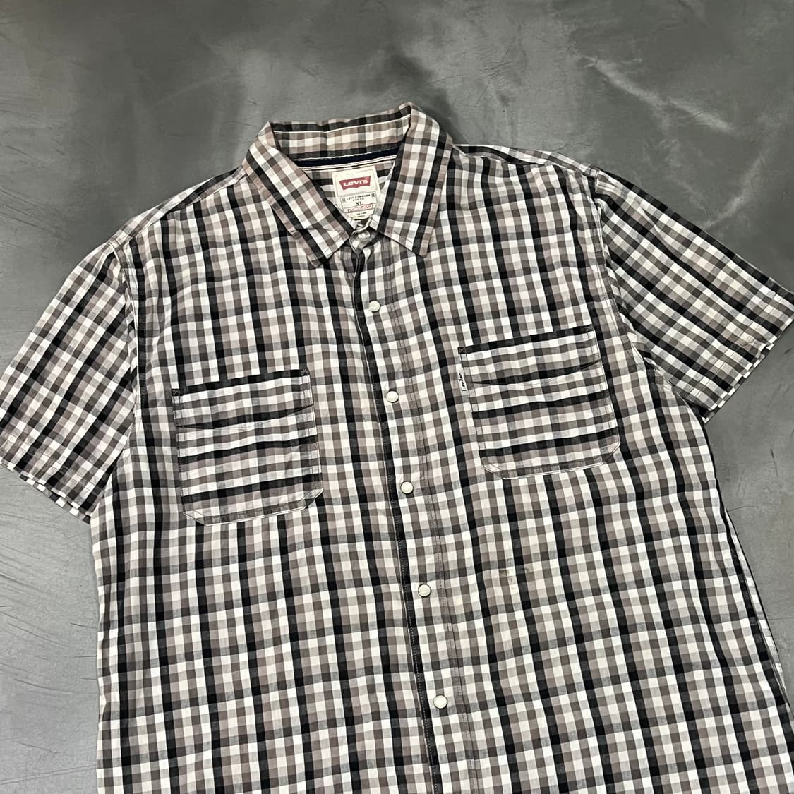  리바이스 체크 웨스턴 하프 셔츠 y16315 상품이미지3