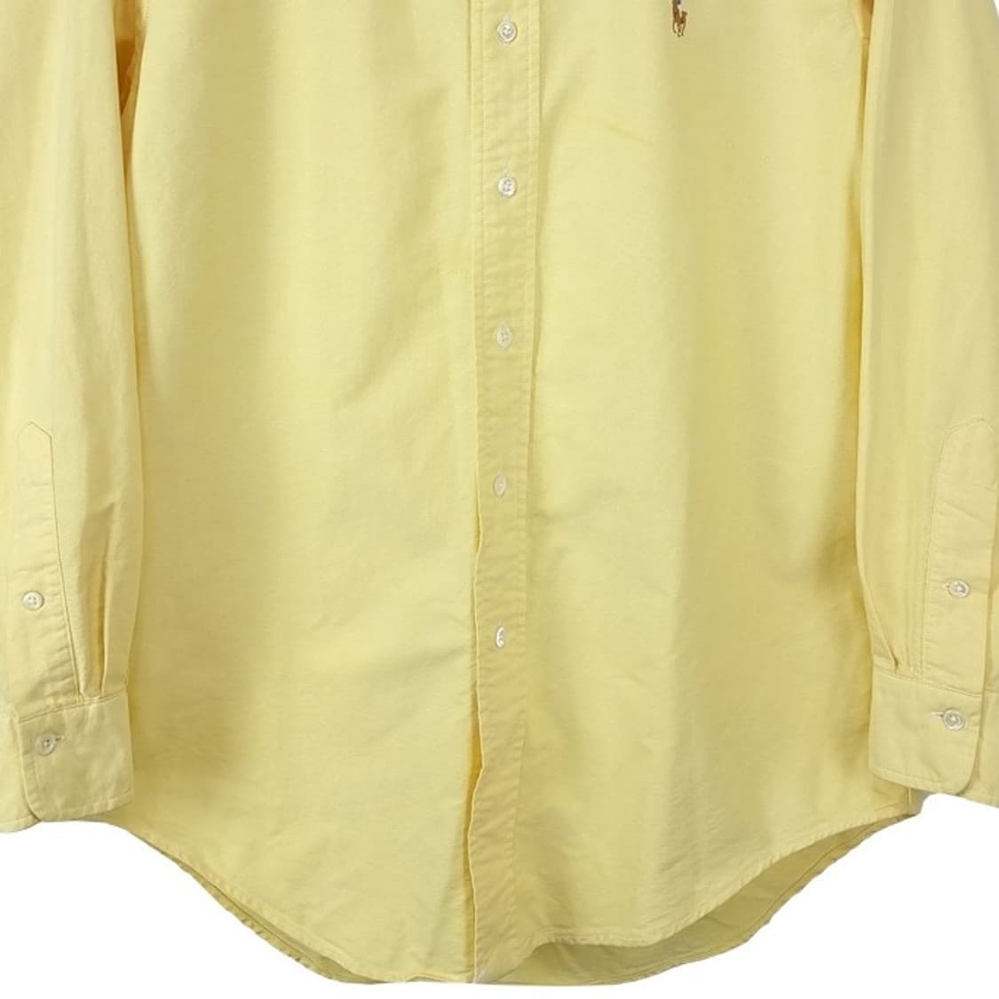 [폴로 랄프로렌] 포니 로고 자수 빈티지 셔츠 레몬 M19684 상품이미지5
