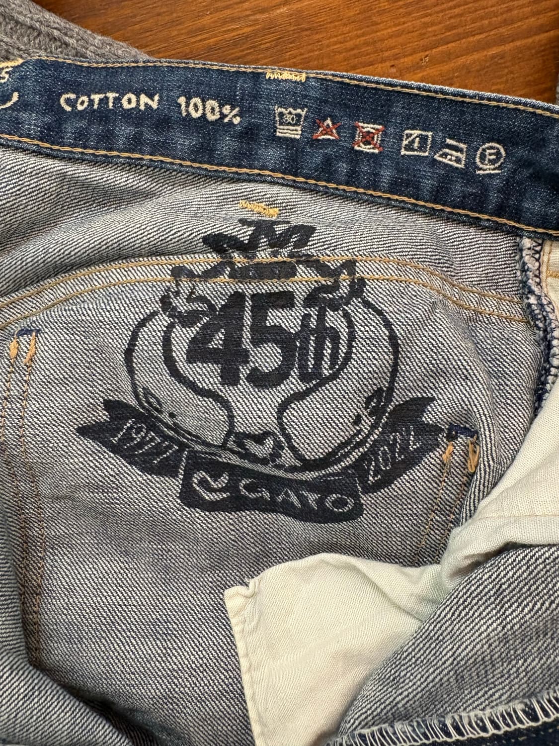 45rpm 45주년 한정 데님팬츠 상품이미지3