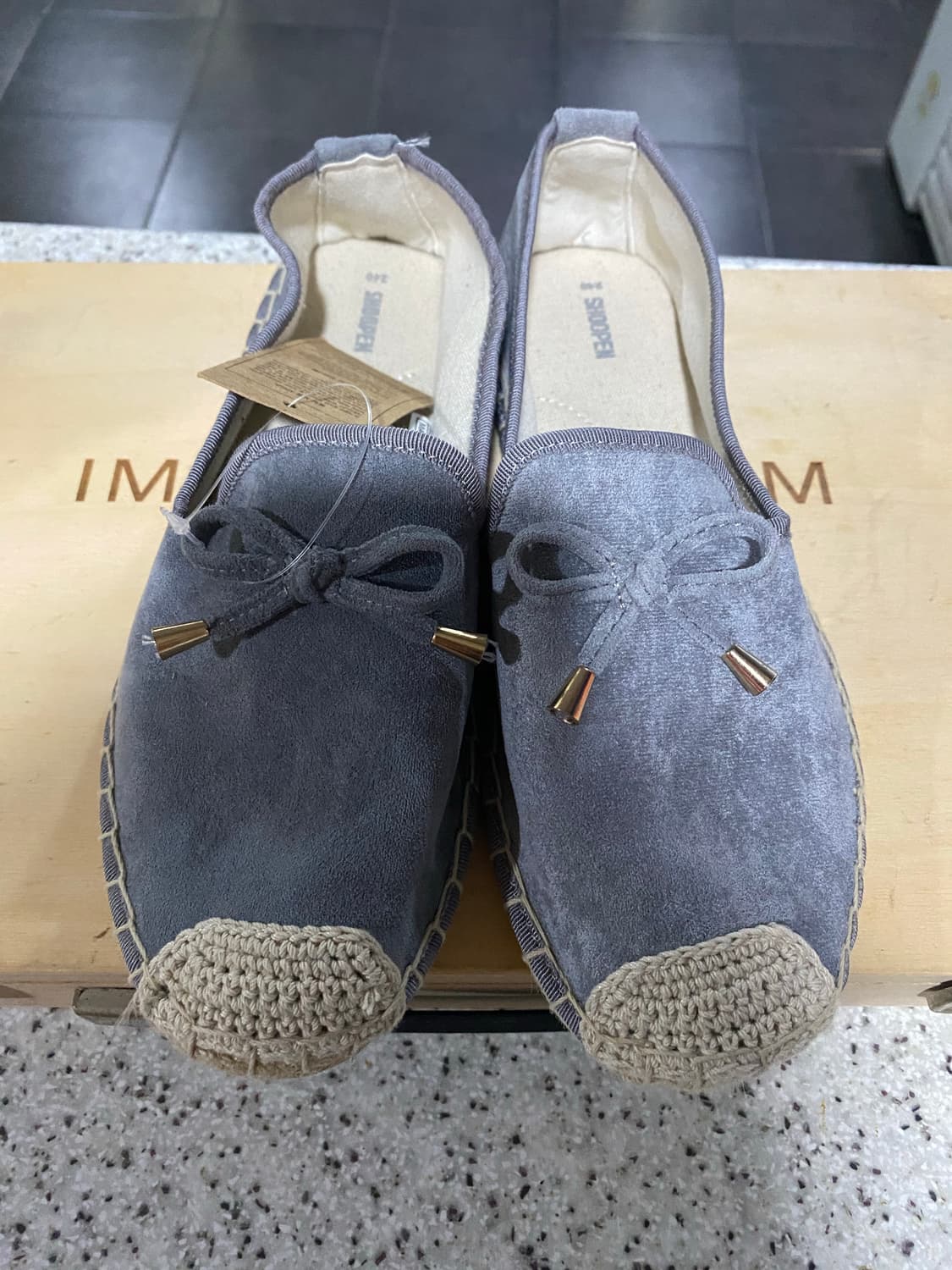 Shoopen 여성 에스파듀 슬립온 240mm(새상품) 상품이미지2