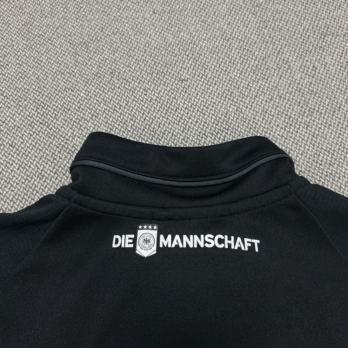 아디다스 독일 국대 올블랙 트랙탑(실측S) 상품이미지6